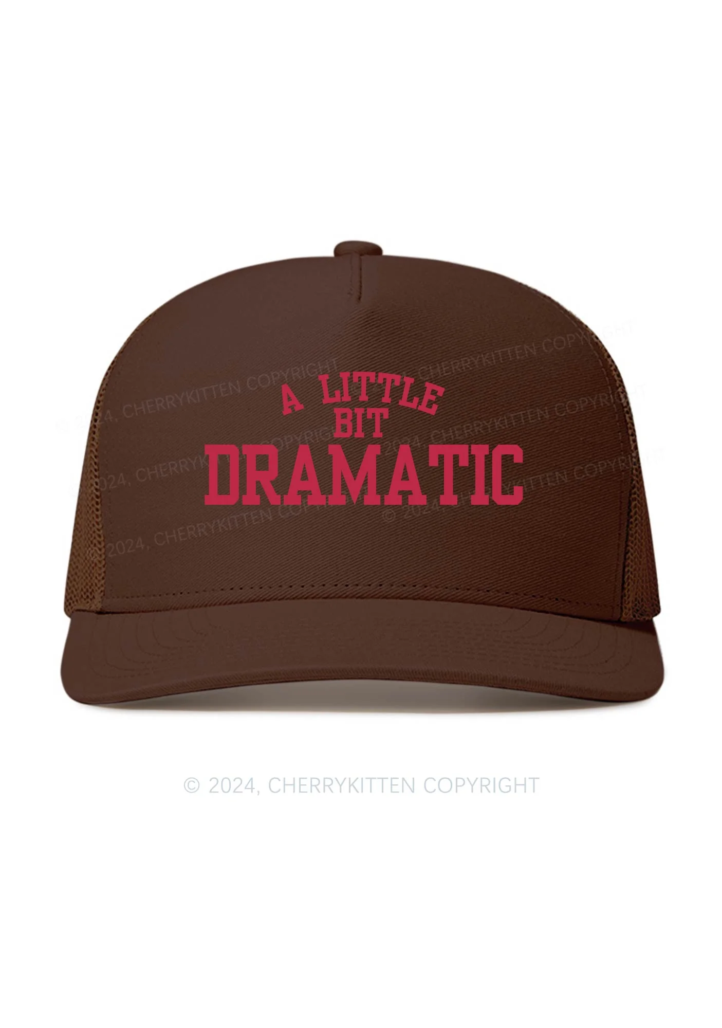 A Little Bit Dramatic Y2K Trucker Mesh Hat Cherrykitten - Image 4