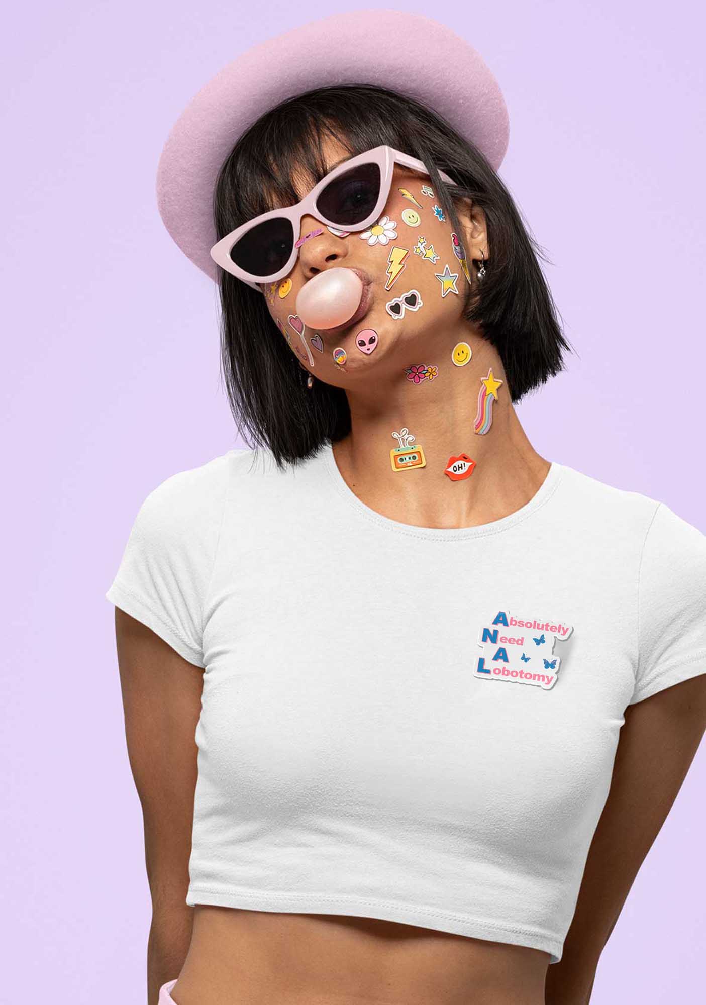 Absolutely Need A Lobotomy 1Pc Y2K Pin Cherrykitten - Image 2