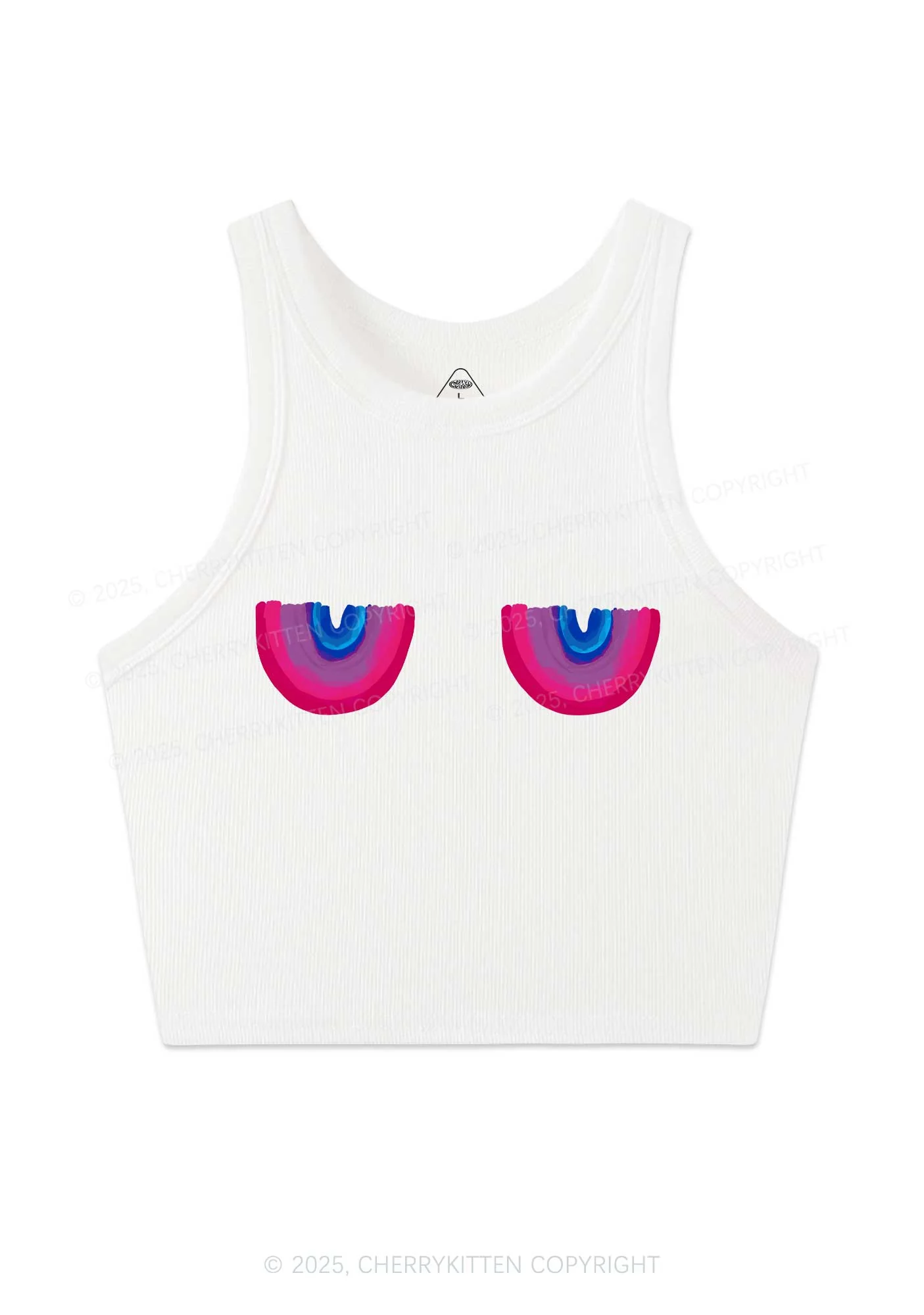 Bisexual Bxxb Y2K Crop Tank Top Cherrykitten