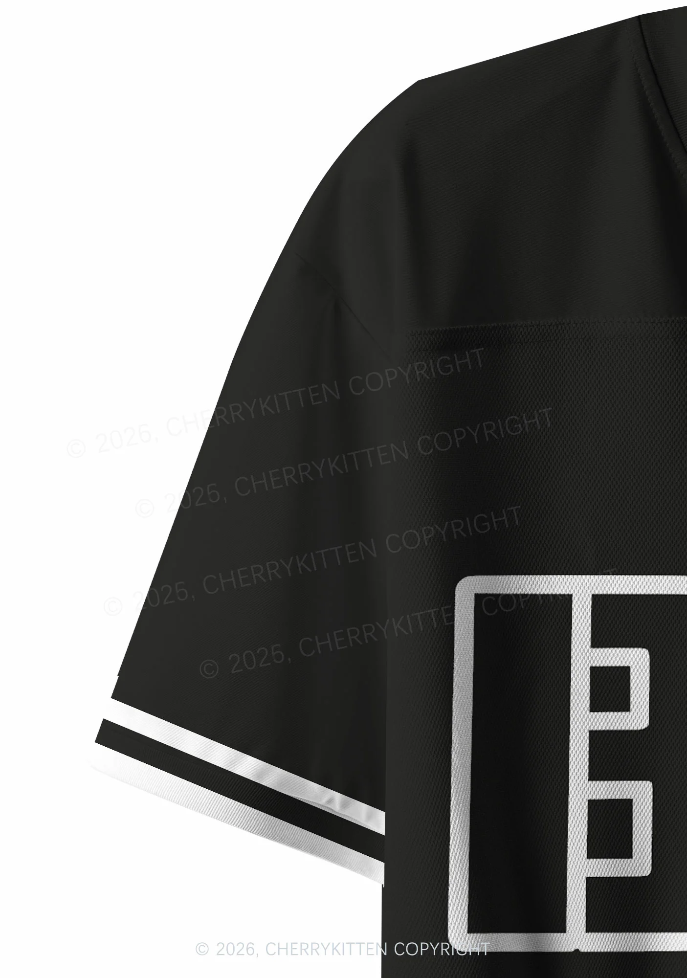 Black Kpop Boys Number Y2K Crop Sport Jersey Shirts Cherrykitten - Image 13