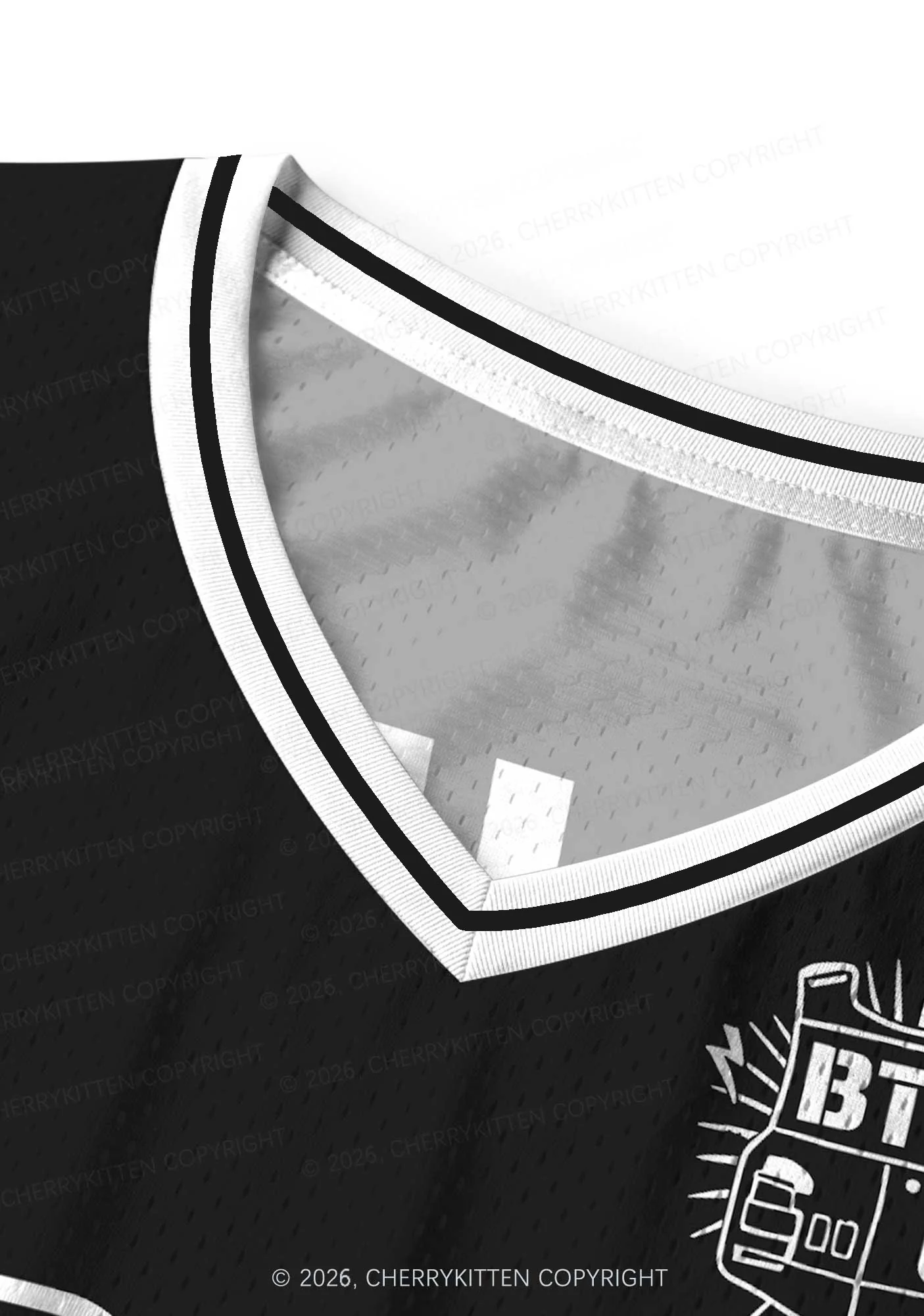 Black Kpop Members Y2K Sport Jersey Tank Cherrykitten - Image 10