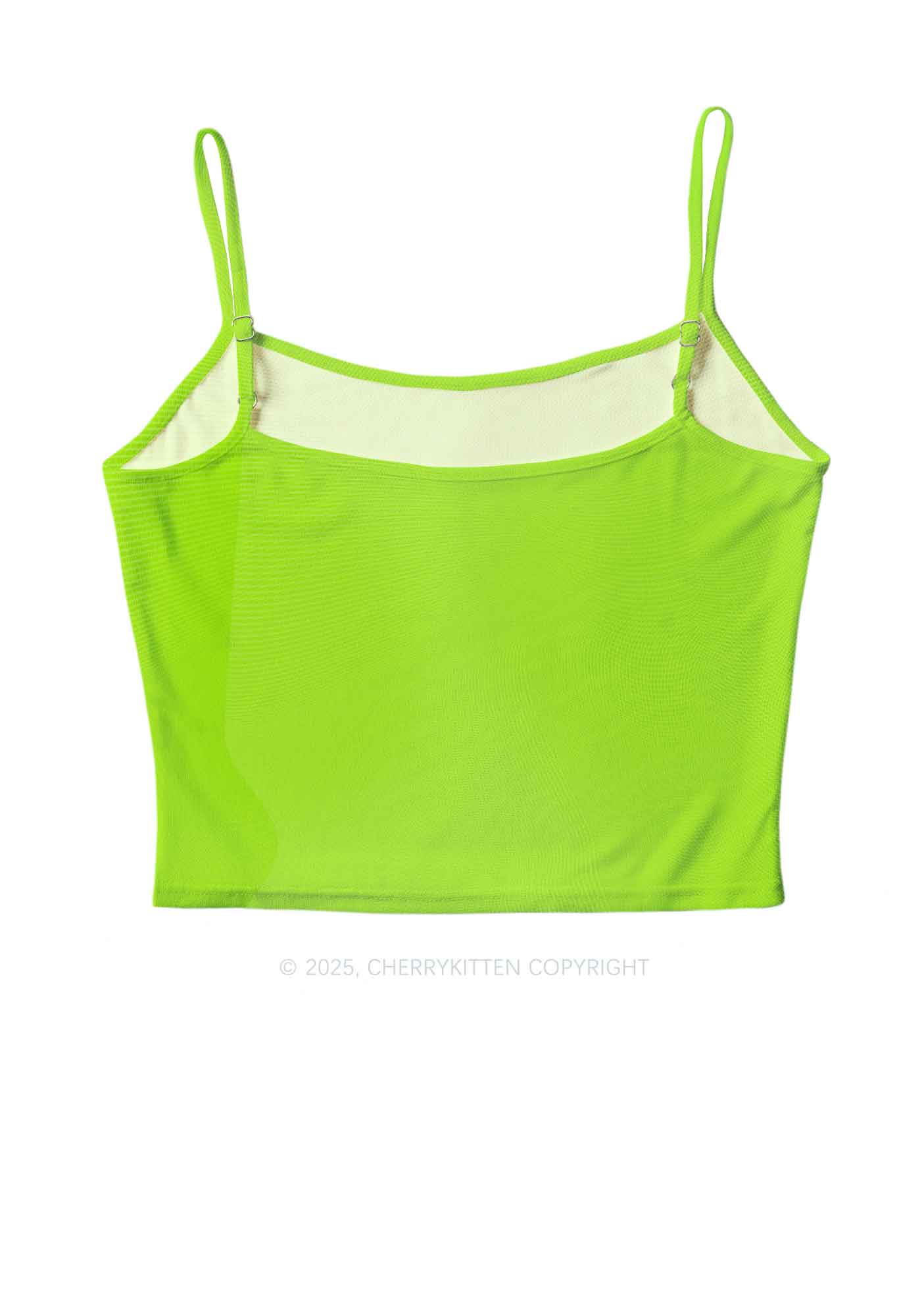 Brat Summer Y2K Mesh Cami Tank Cherrykitten - Image 2