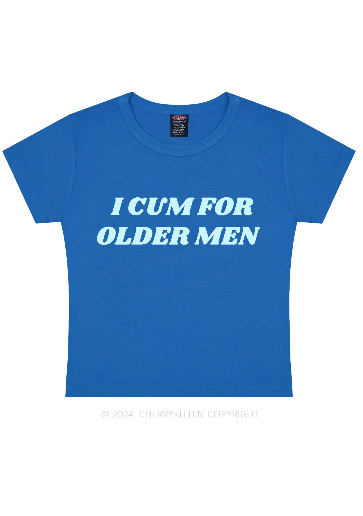 Come For Older Men Y2K Baby Tee Cherrykitten - Image 9