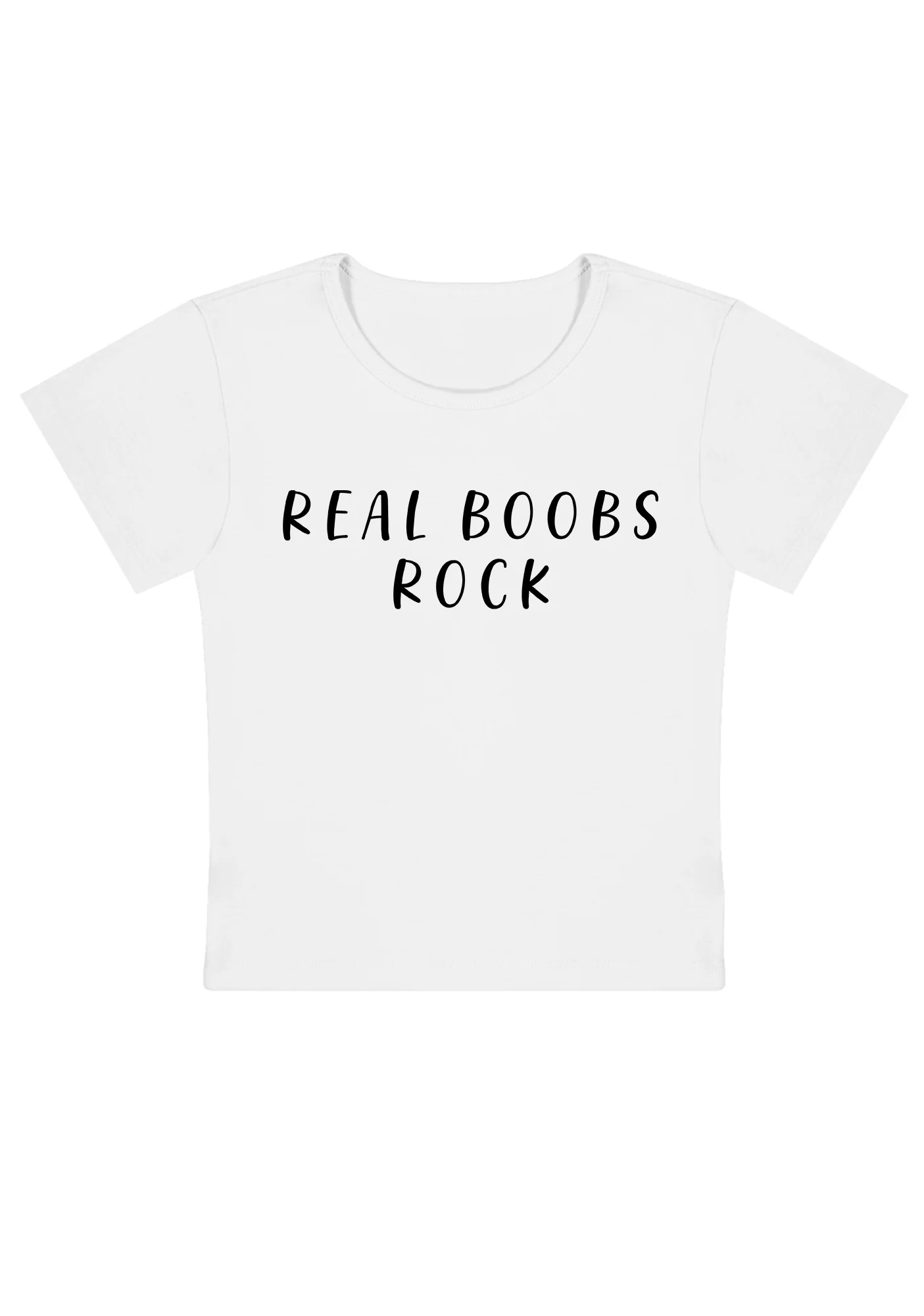 Curvy Real Bxxbs Rock Baby Tee - Image 2