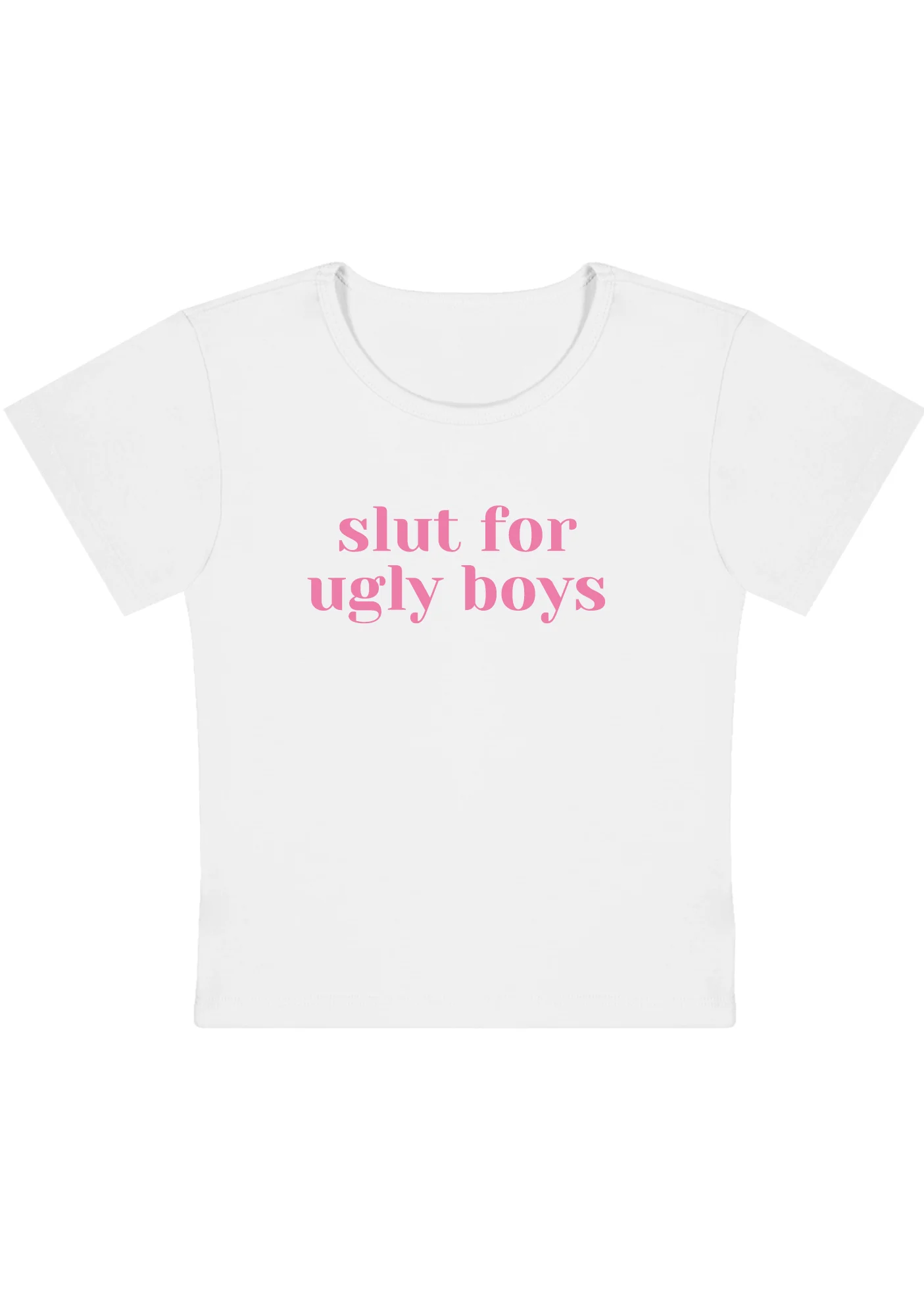 Curvy Slxt For Ugly Boys Baby Tee - Image 3