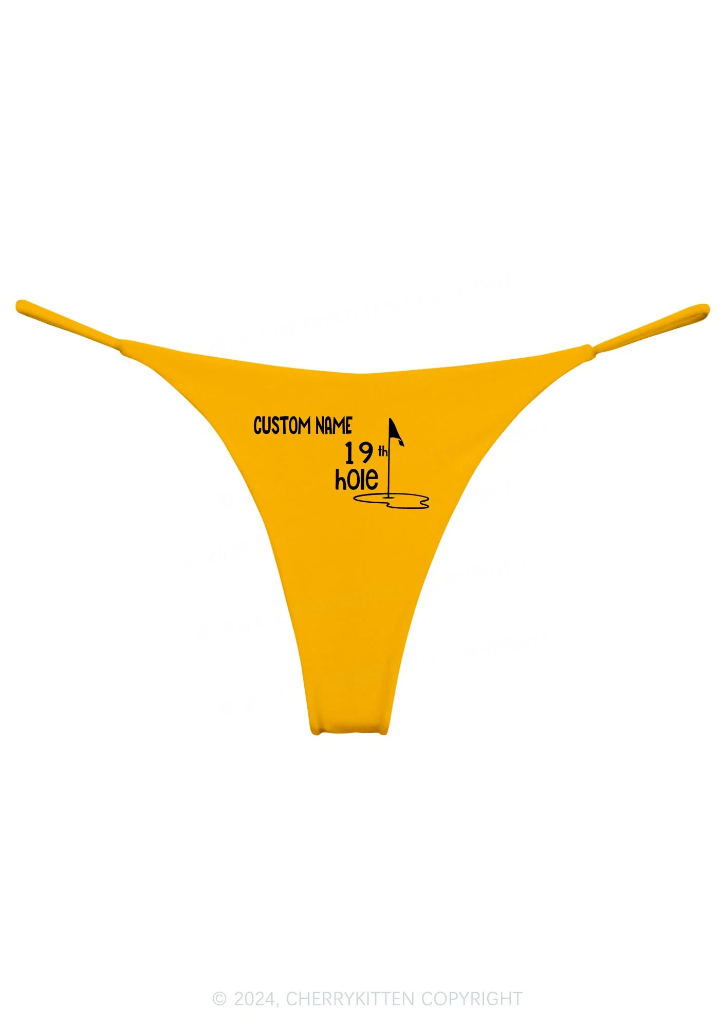Custom 19th Hole Y2K Bikini String Thong Cherrykitten - Image 9