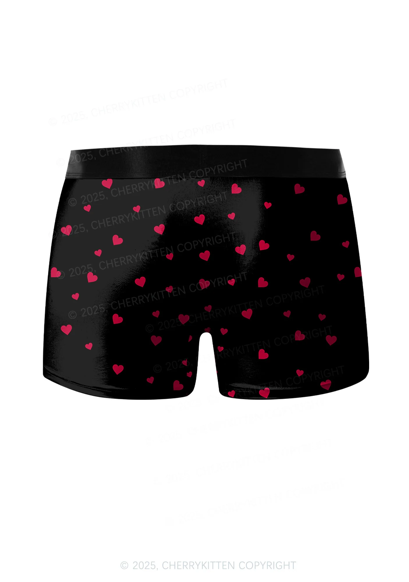Custom I Love My GF BF Valentine's Day Y2K Print Couples Boxer Briefs Set Cherrykitten - Image 3