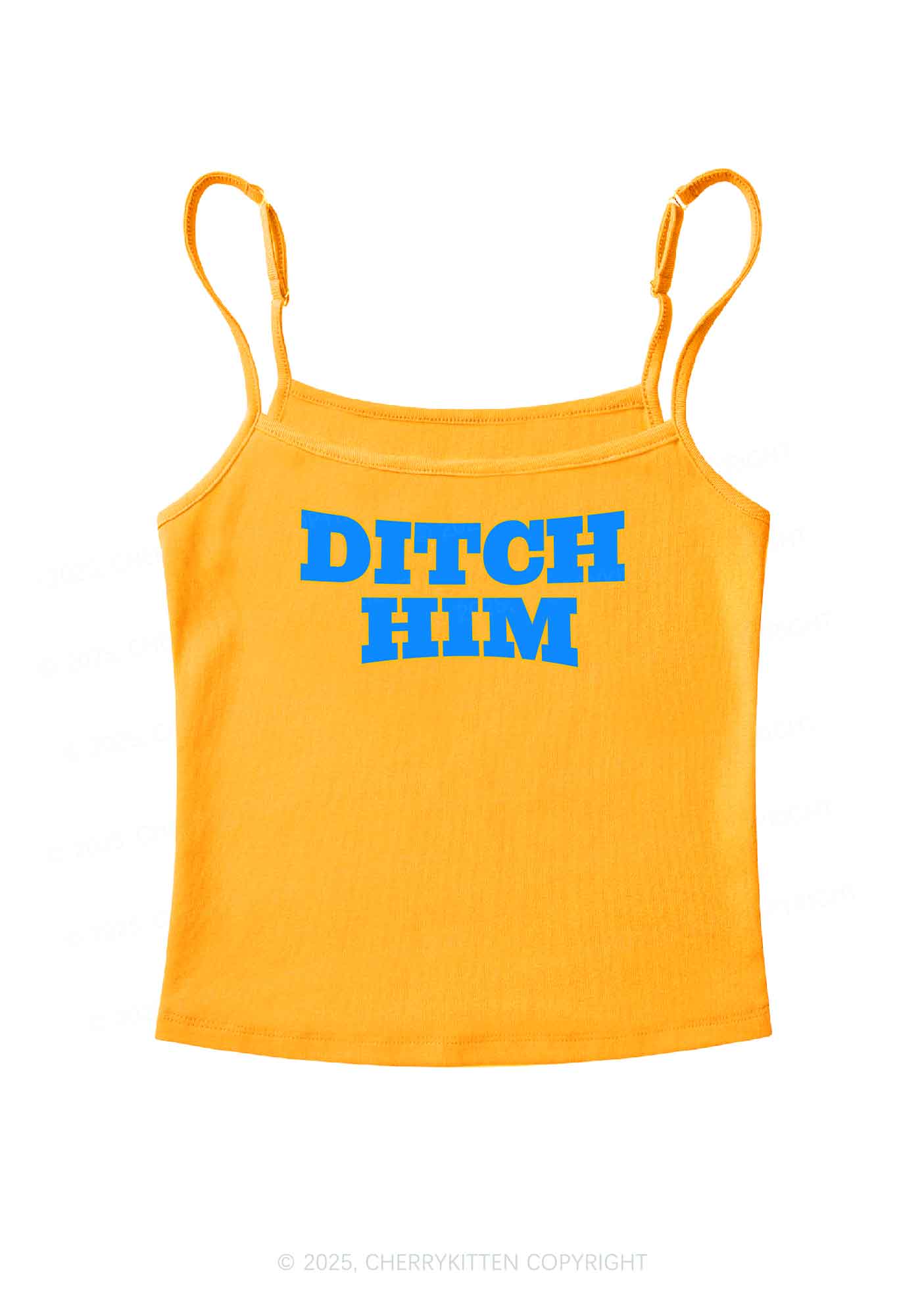 Ditch Him Pride Y2K Spaghetti Strap Cami Cherrykitten