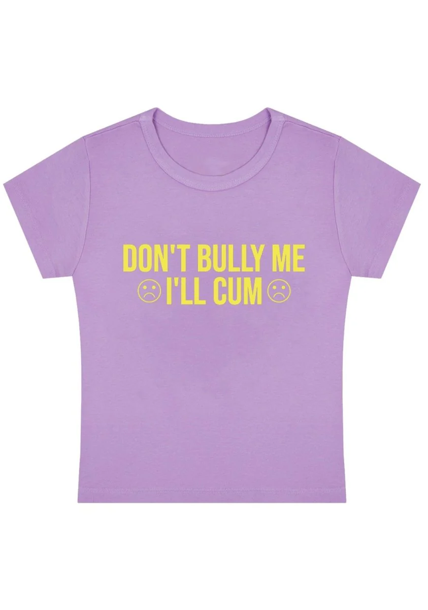 Don't Bully Me Y2k Baby Tee - Image 8