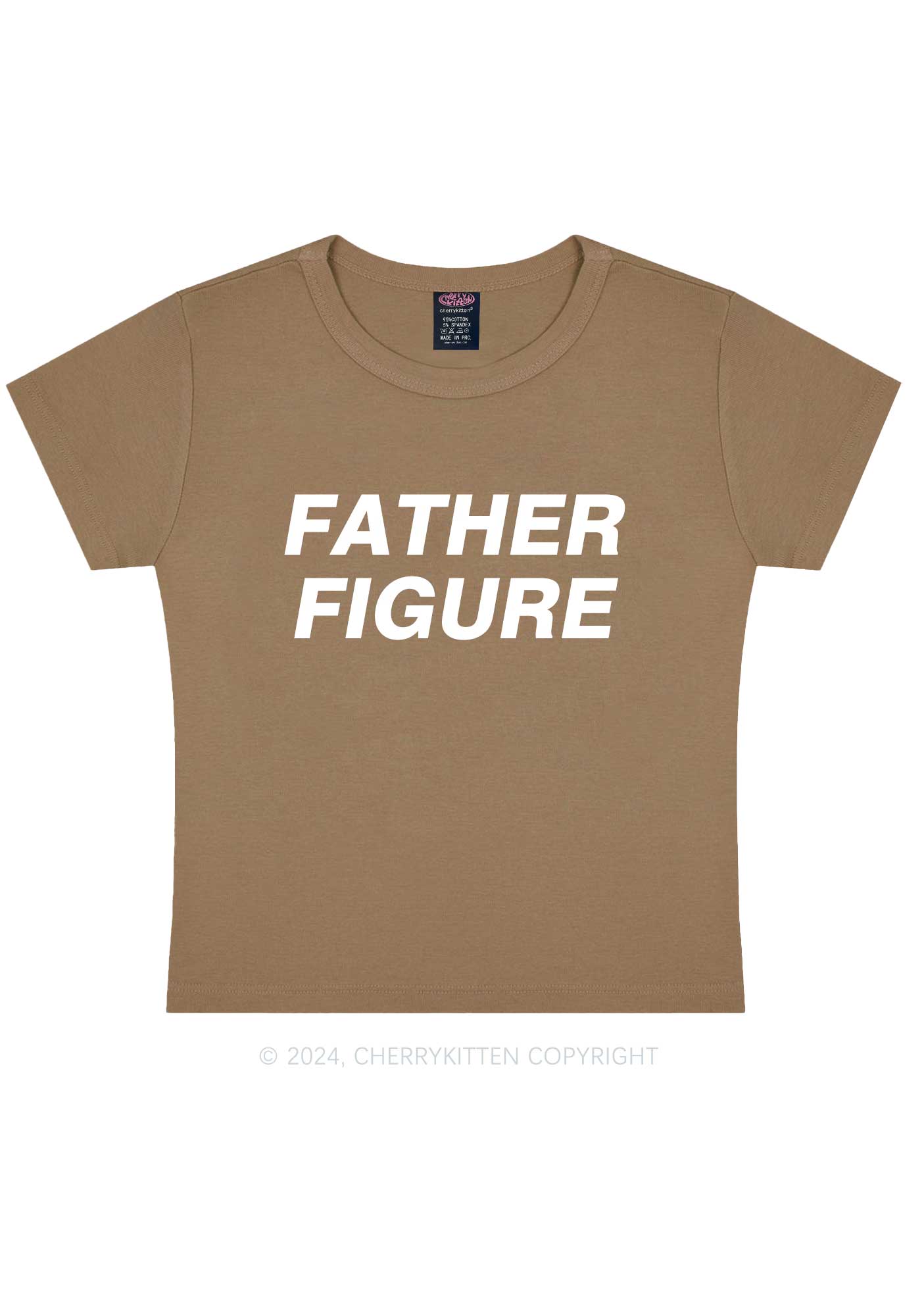Father Figure Y2K Baby Tee Cherrykitten - Image 9