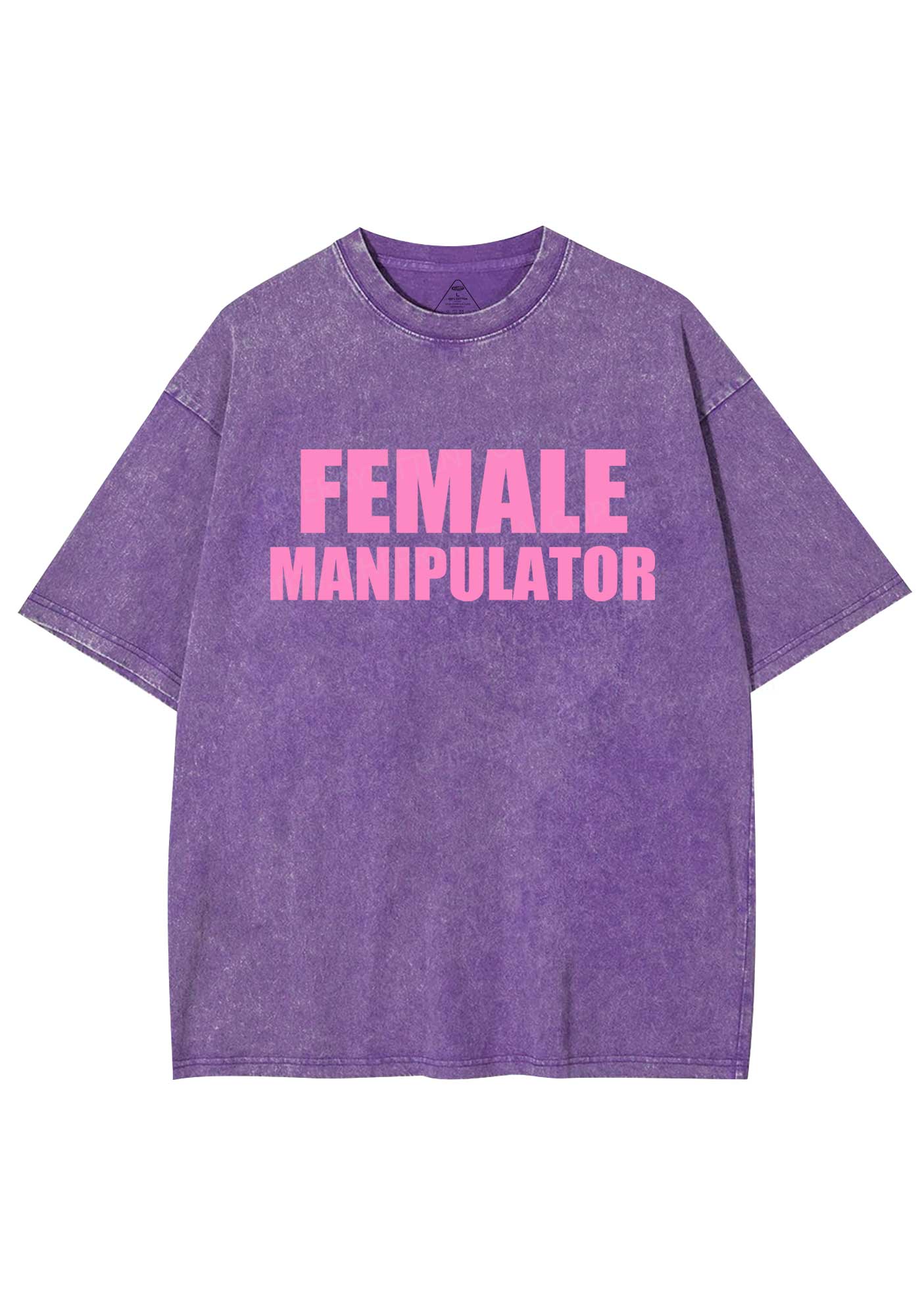 Female Manipulator Y2K Shirts Washed Tee Cherrykitten - Image 4