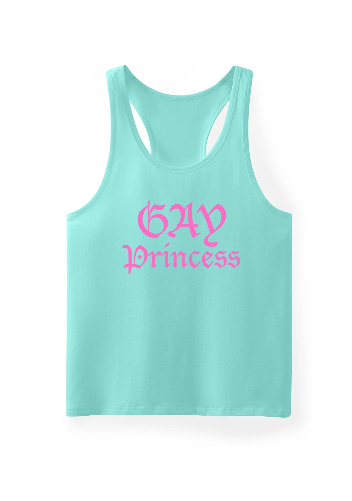 Gay Princess Pride Y2K Men Racerback Tank Top Cherrykitten - Image 11
