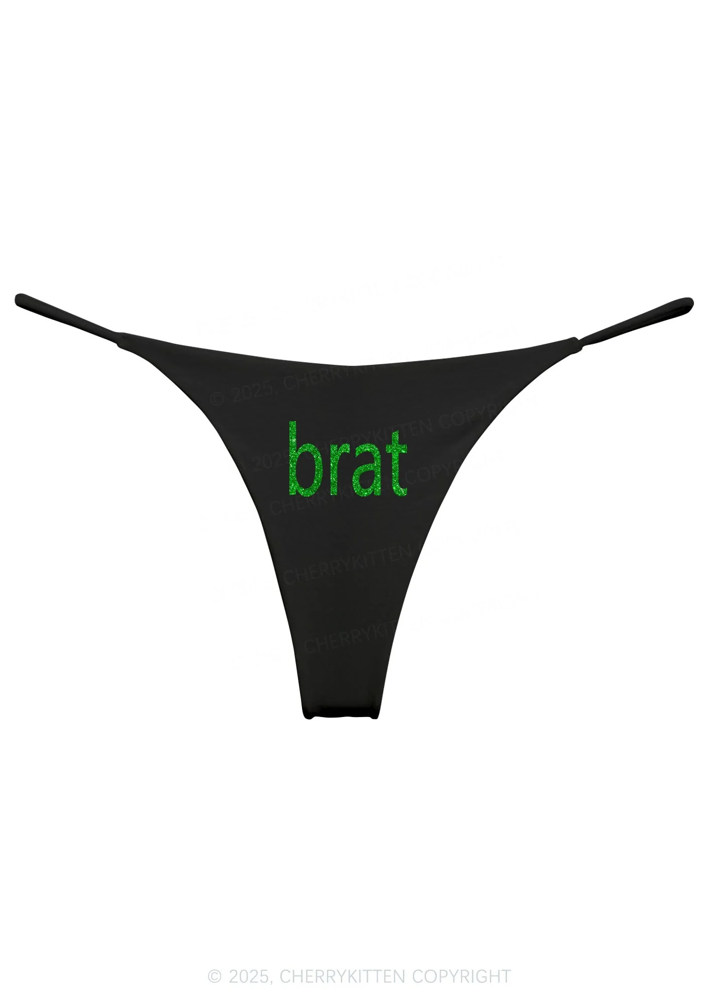 Glitter Brat Y2K Bikini String Thong Cherrykitten - Image 4