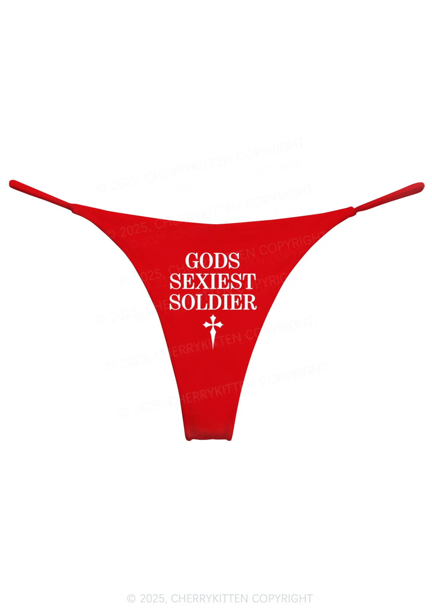 Gods Soldier Y2K Bikini String Thong Cherrykitten