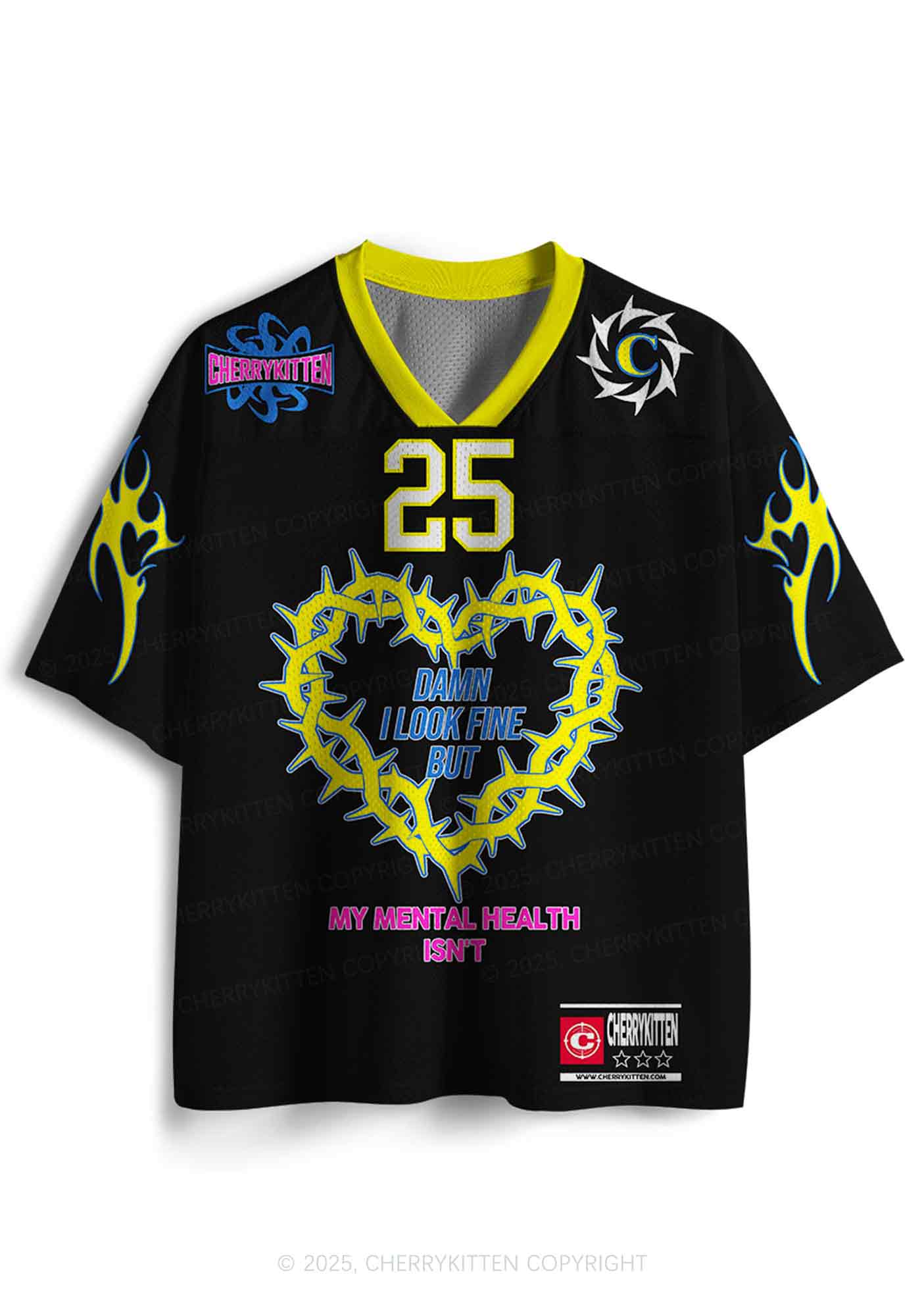 Custom I Look Fine Y2K Sport Jersey Shirts Cherrykitten