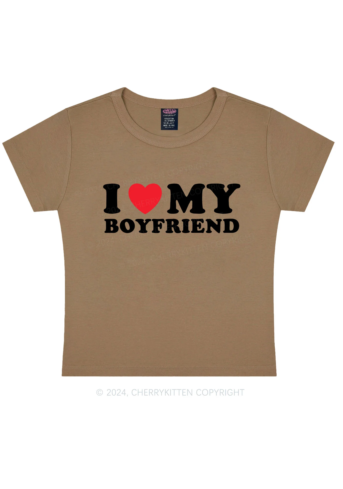 I Love Boyfriend Y2K Valentine's Day Baby Tee Cherrykitten - Image 10