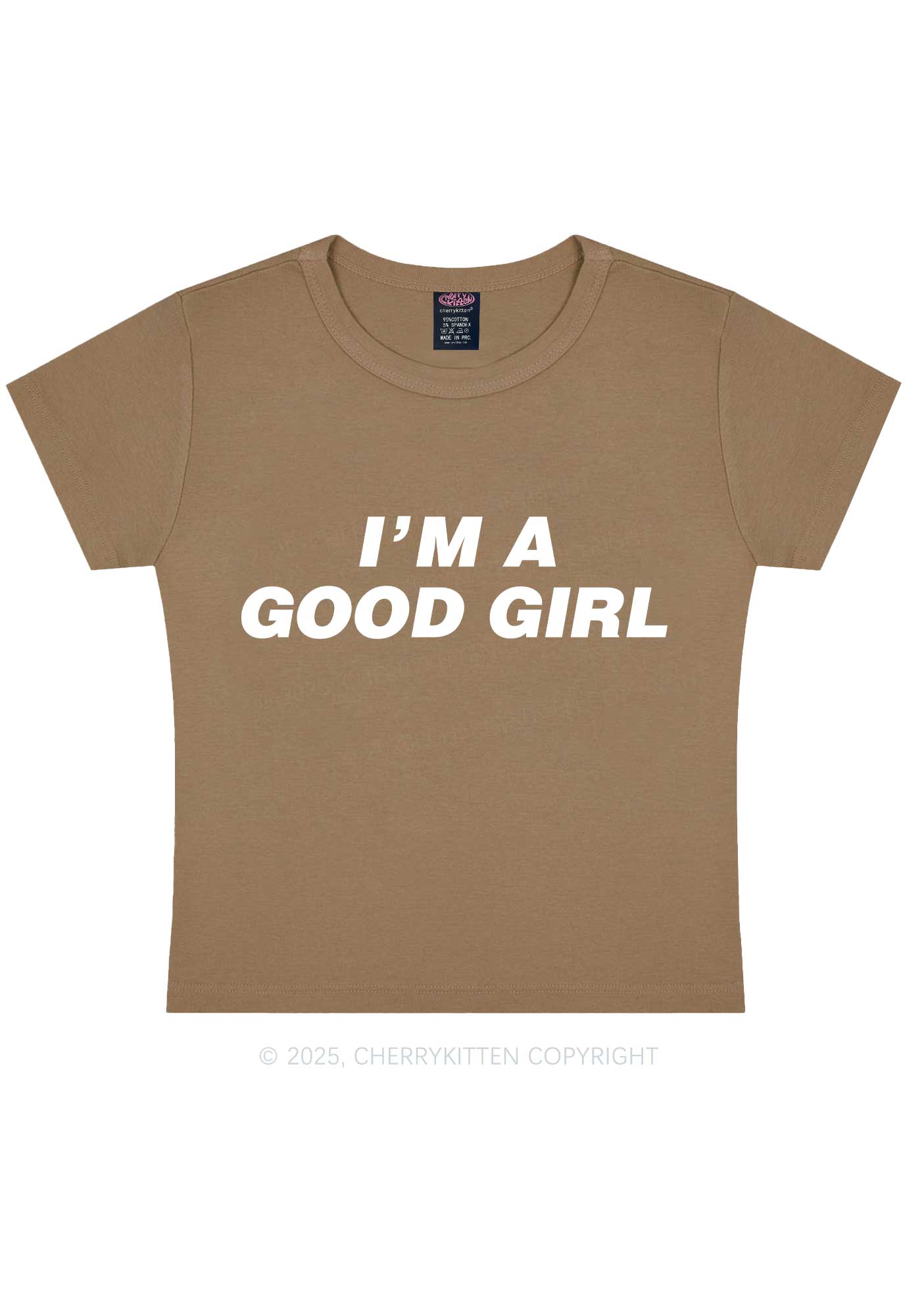 Im A Good Girl Y2K Baby Tee Cherrykitten - Image 11