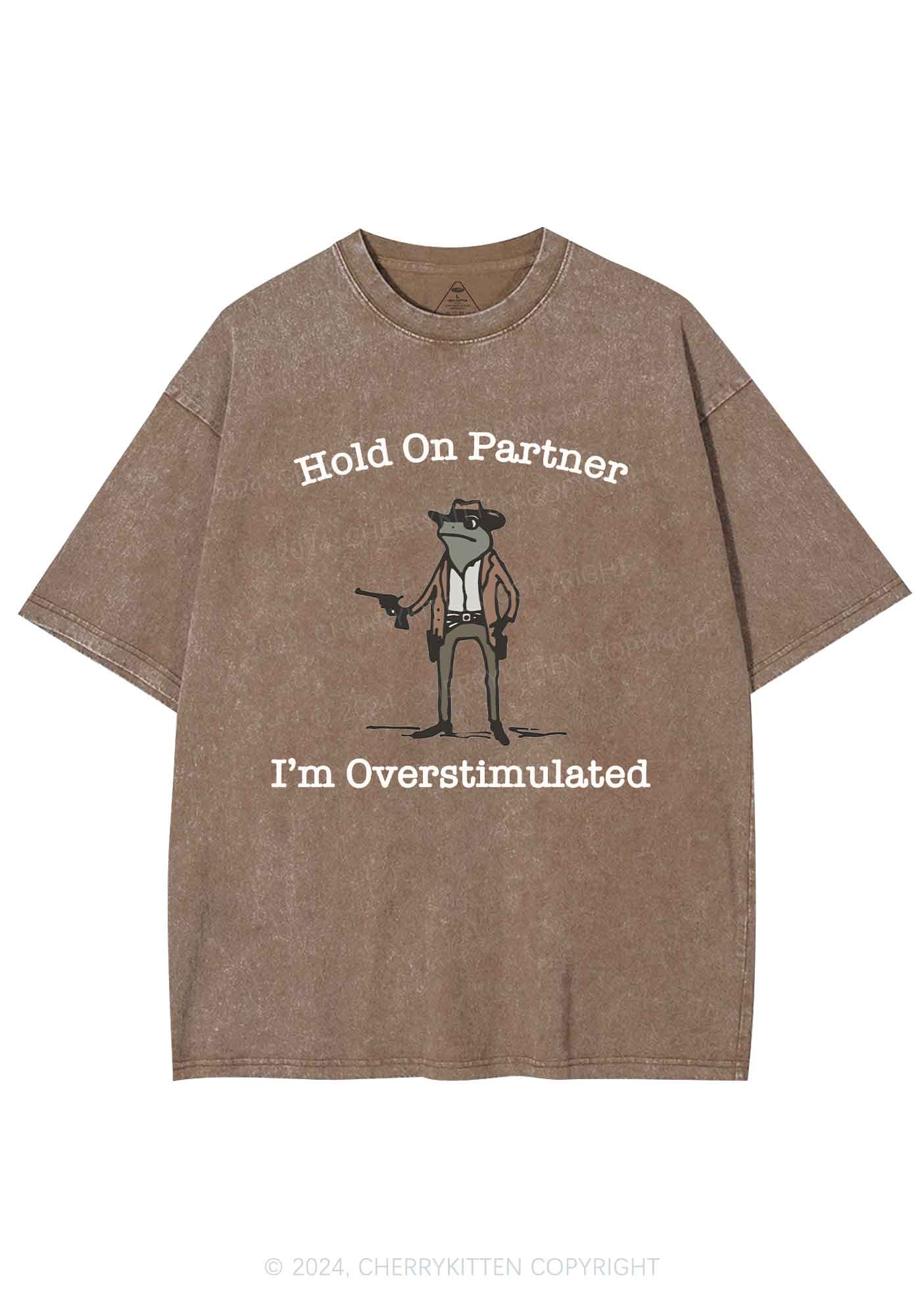 Im Overstimulated Y2K Washed Tee Cherrykitten - Image 7