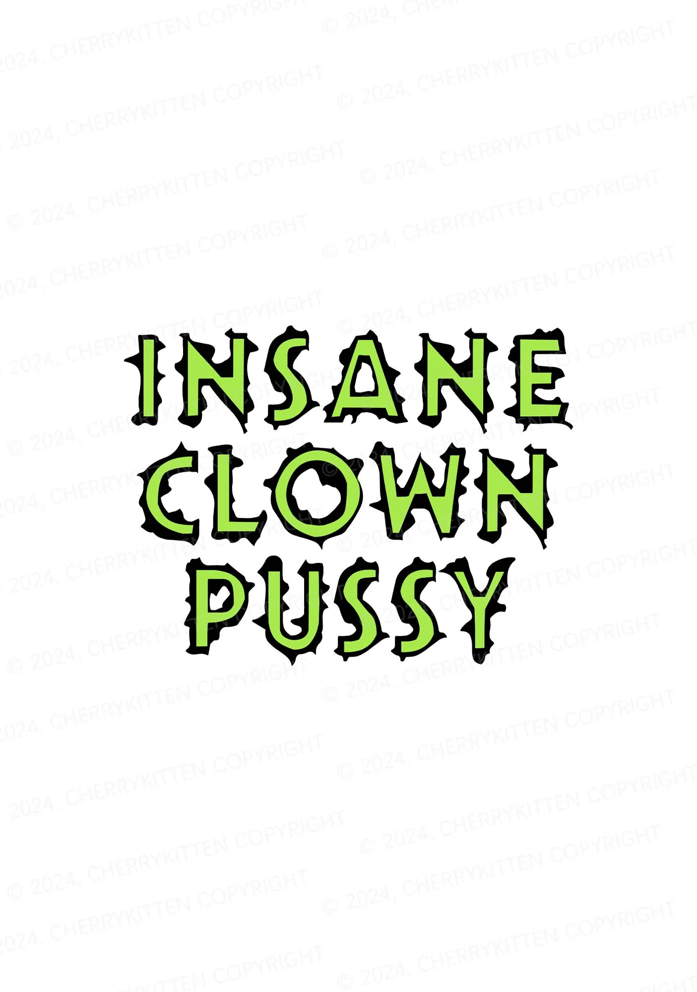 Insane Clown Puxxy Y2K Flat String Thong Cherrykitten - Image 2