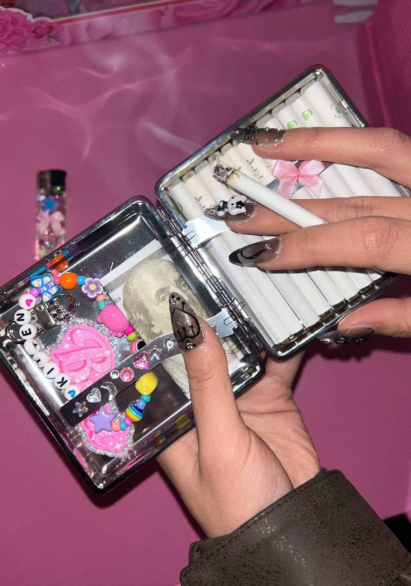 Fairy Frog Y2K Cigarette Case Cherrykitten - Image 2