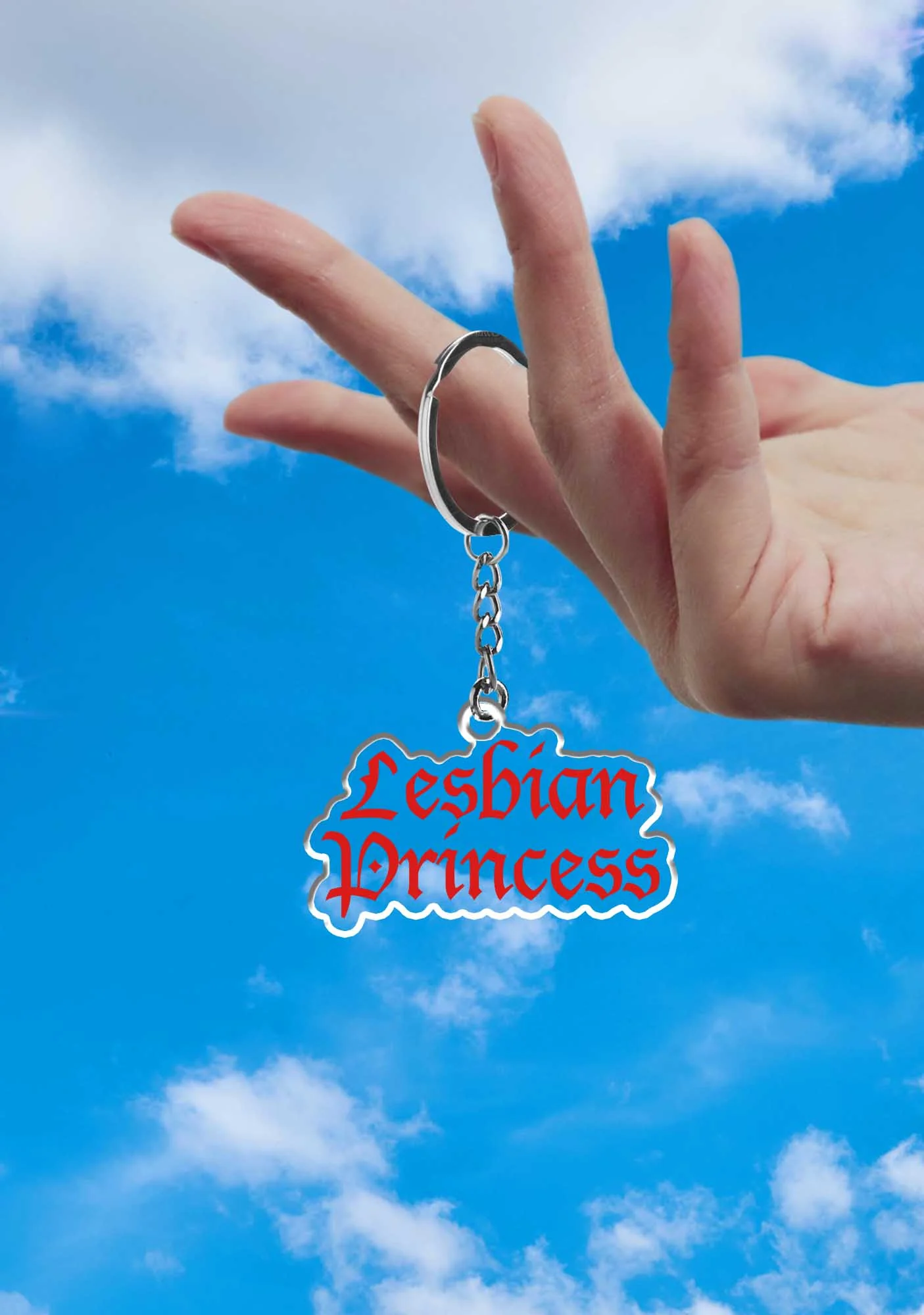 Lesbian Princess 1Pc Y2K Keychain Cherrykitten - Image 2