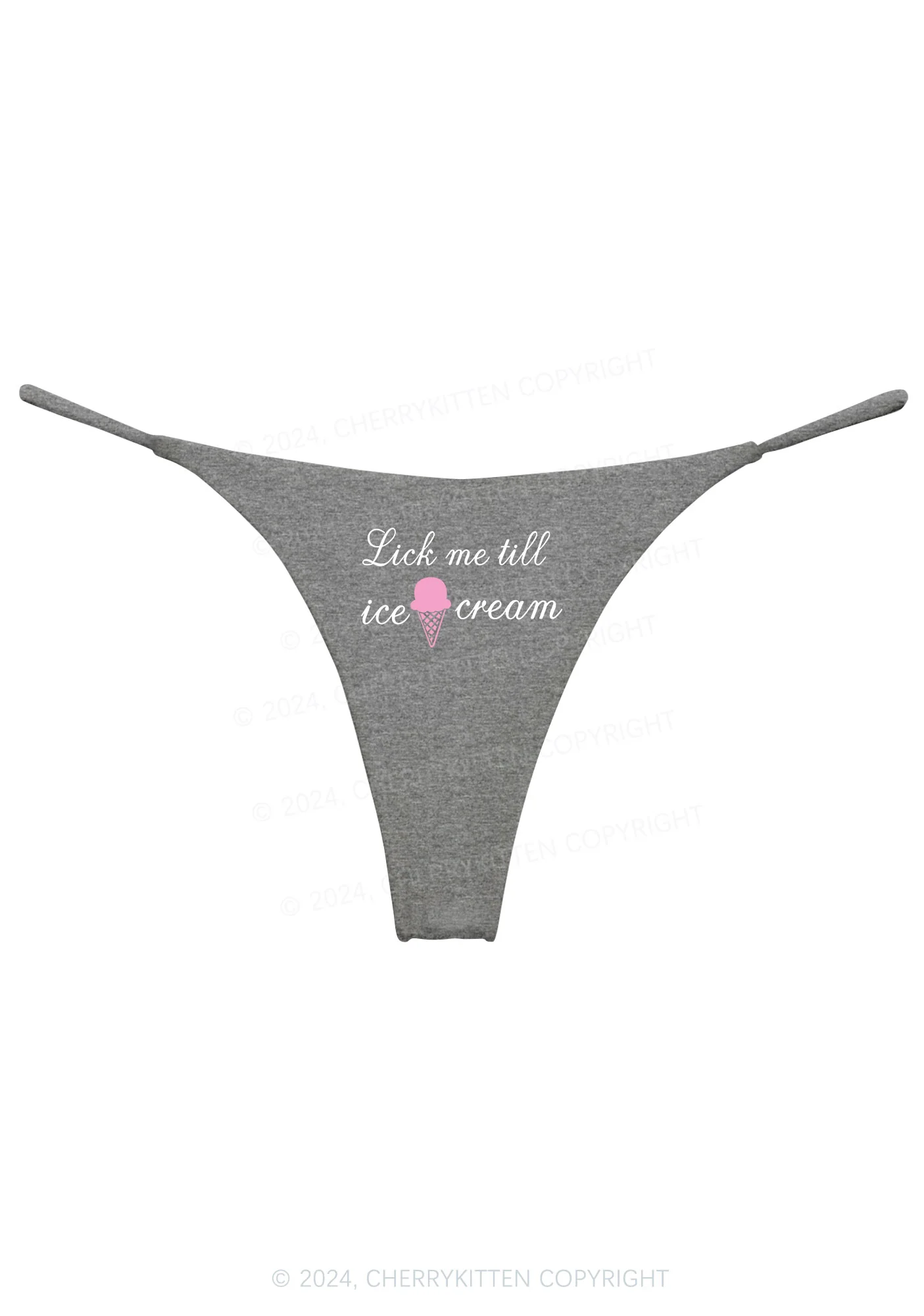 Lick Ice Cream Y2K Bikini String Thong Cherrykitten - Image 6
