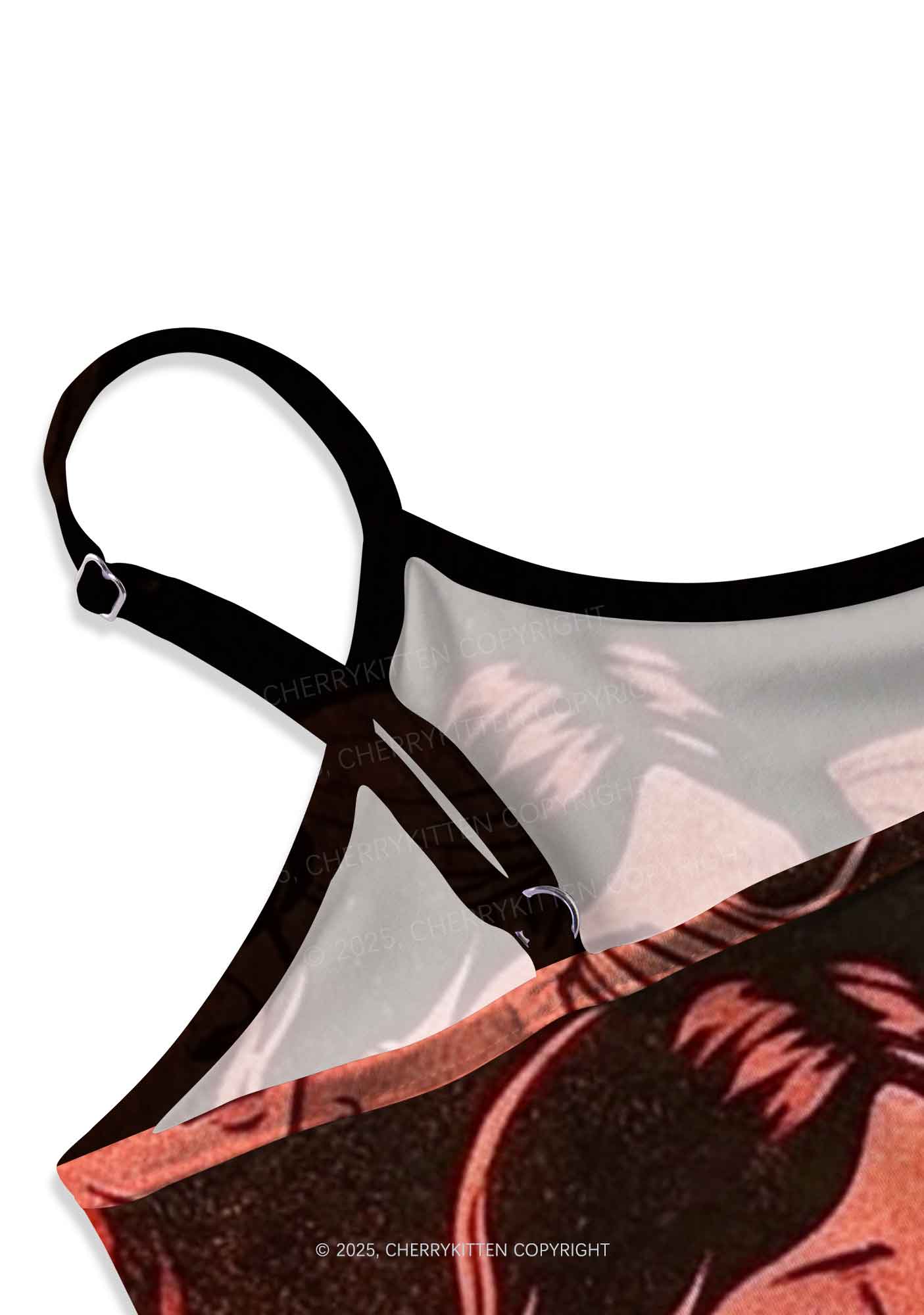 Lover Girls Pride Y2K Print Cami Crop Top Cherrykitten - Image 3