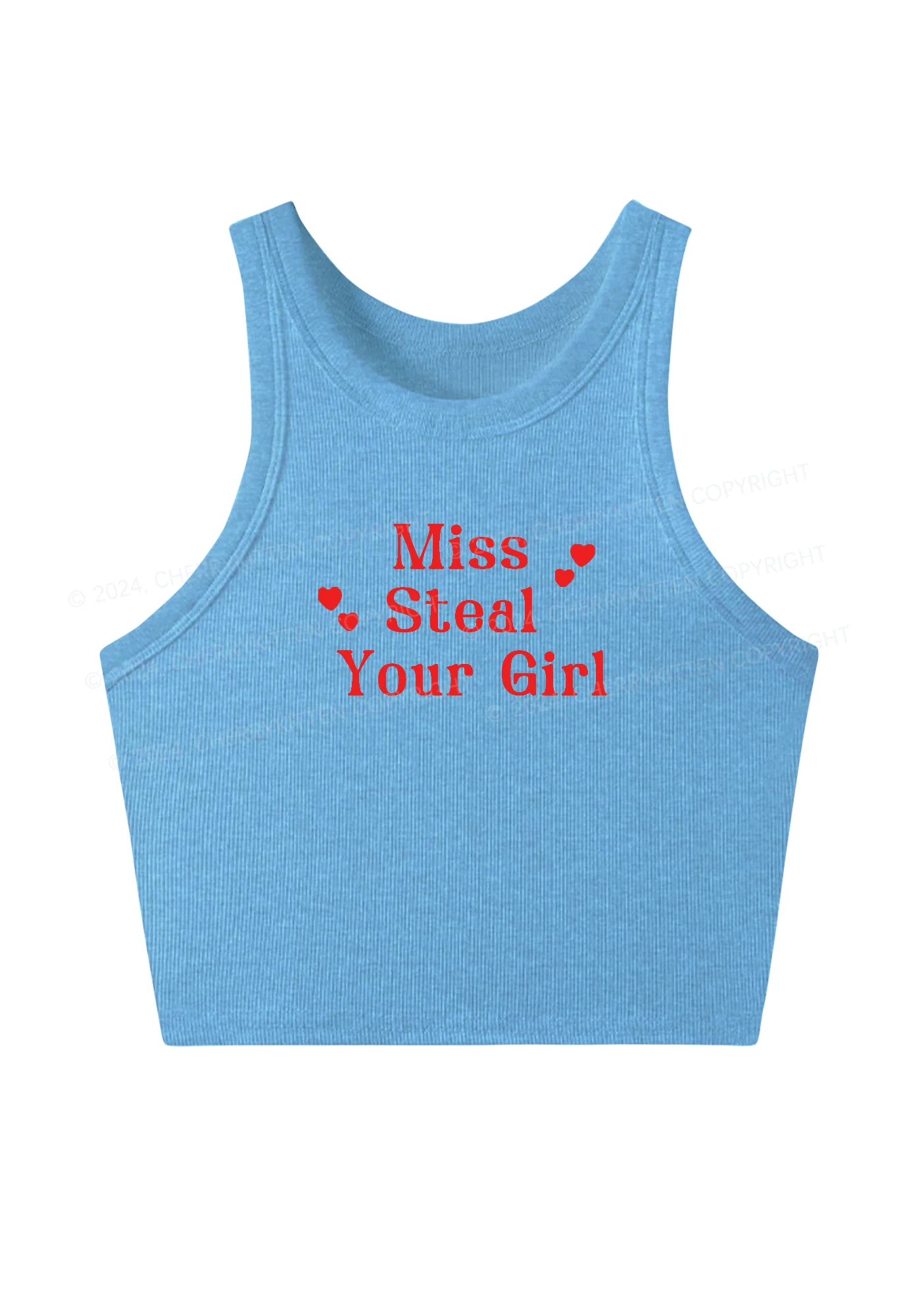 Miss Steal Your Girl Y2K Crop Tank Top Cherrykitten - Image 4