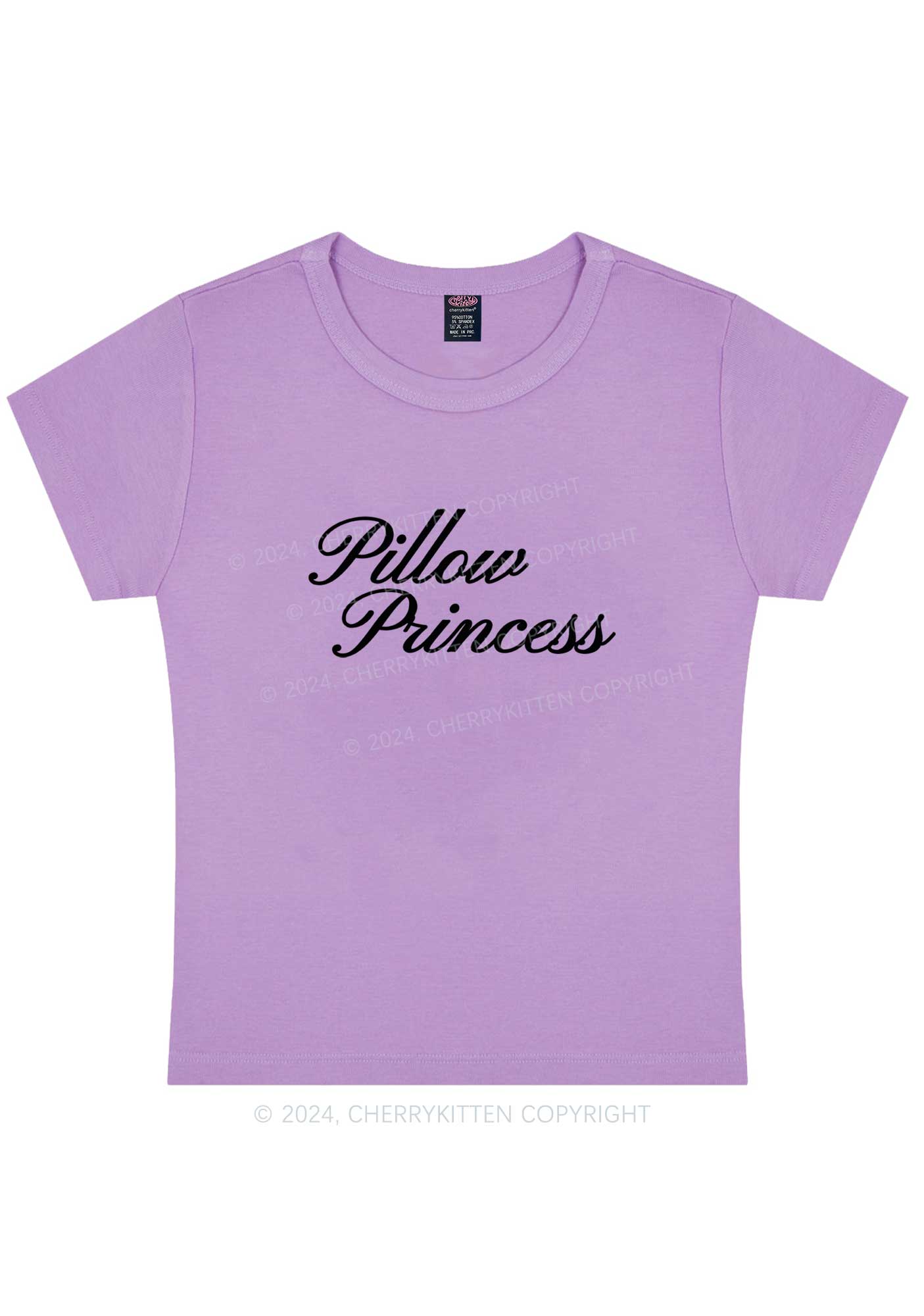 Pillow Princess Y2K Baby Tee Cherrykitten - Image 8