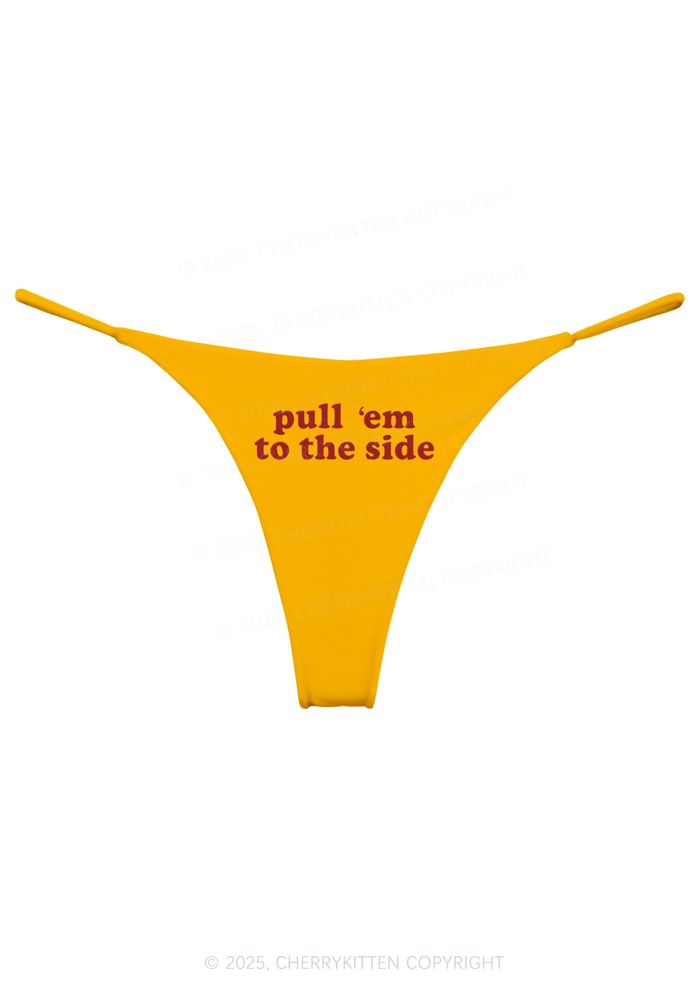 Pull Em To The Side Y2K Bikini String Thong Cherrykitten - Image 8