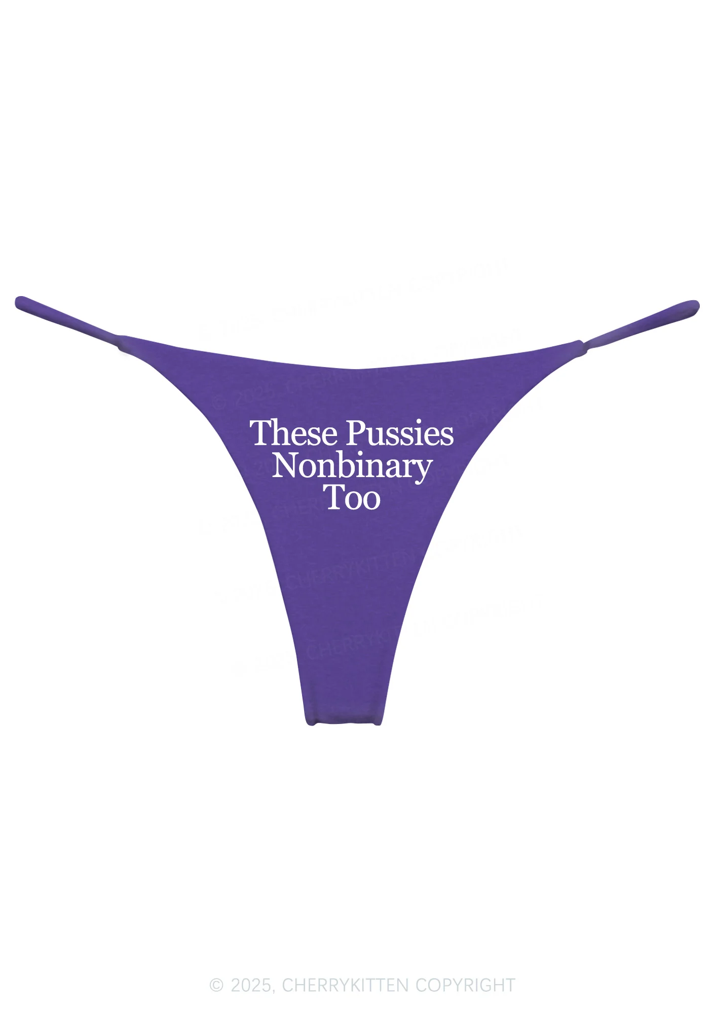 Puxxy Nonbinary Too Y2K Bikini String Thong Cherrykitten - Image 6