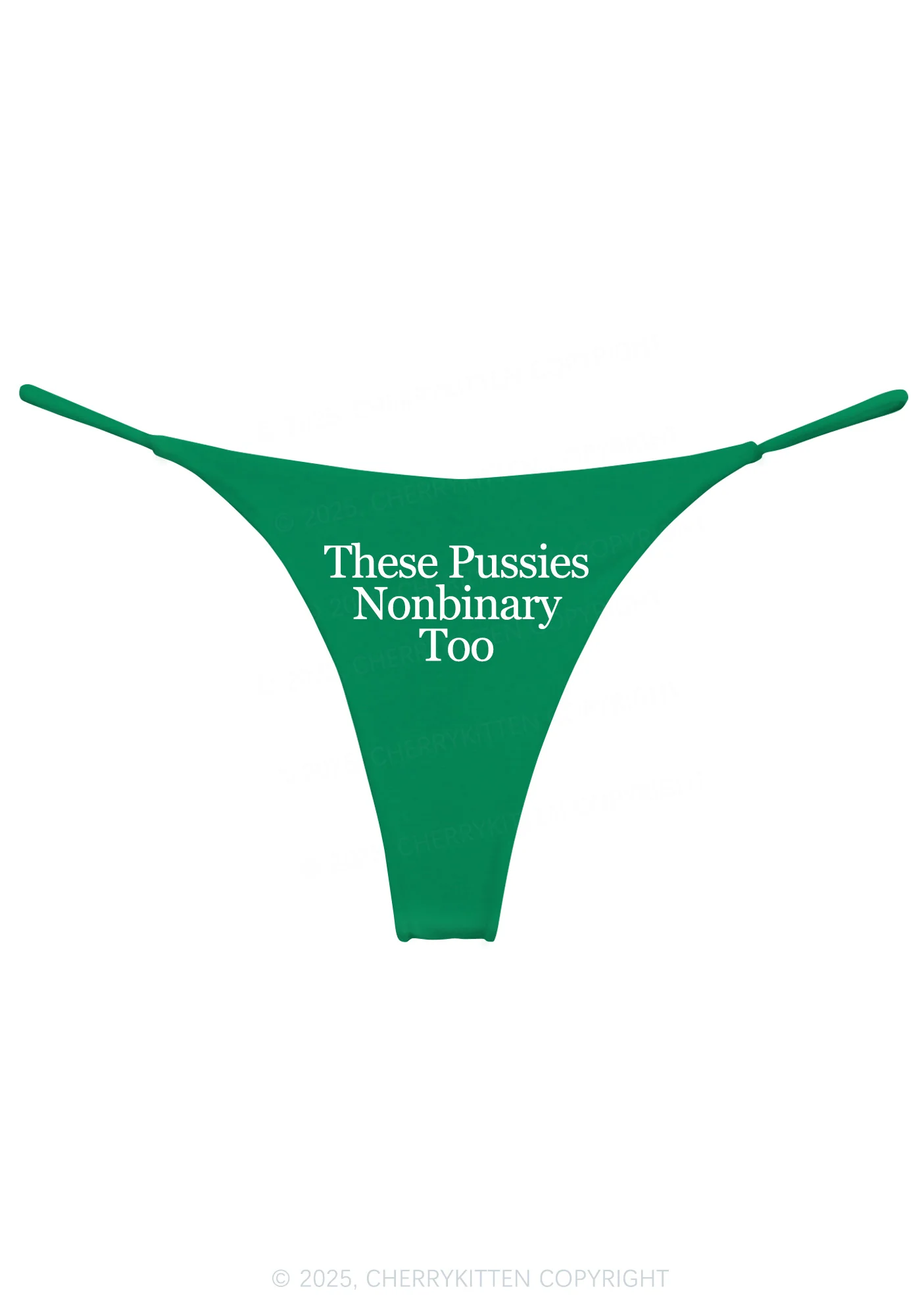 Puxxy Nonbinary Too Y2K Bikini String Thong Cherrykitten - Image 7