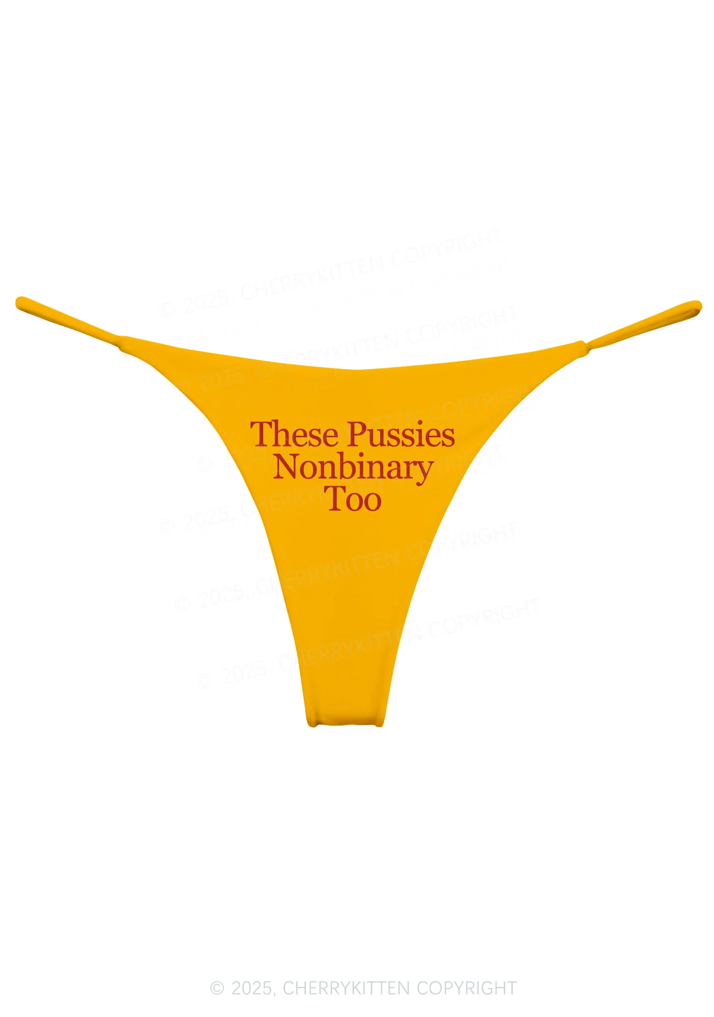 Puxxy Nonbinary Too Y2K Bikini String Thong Cherrykitten - Image 8