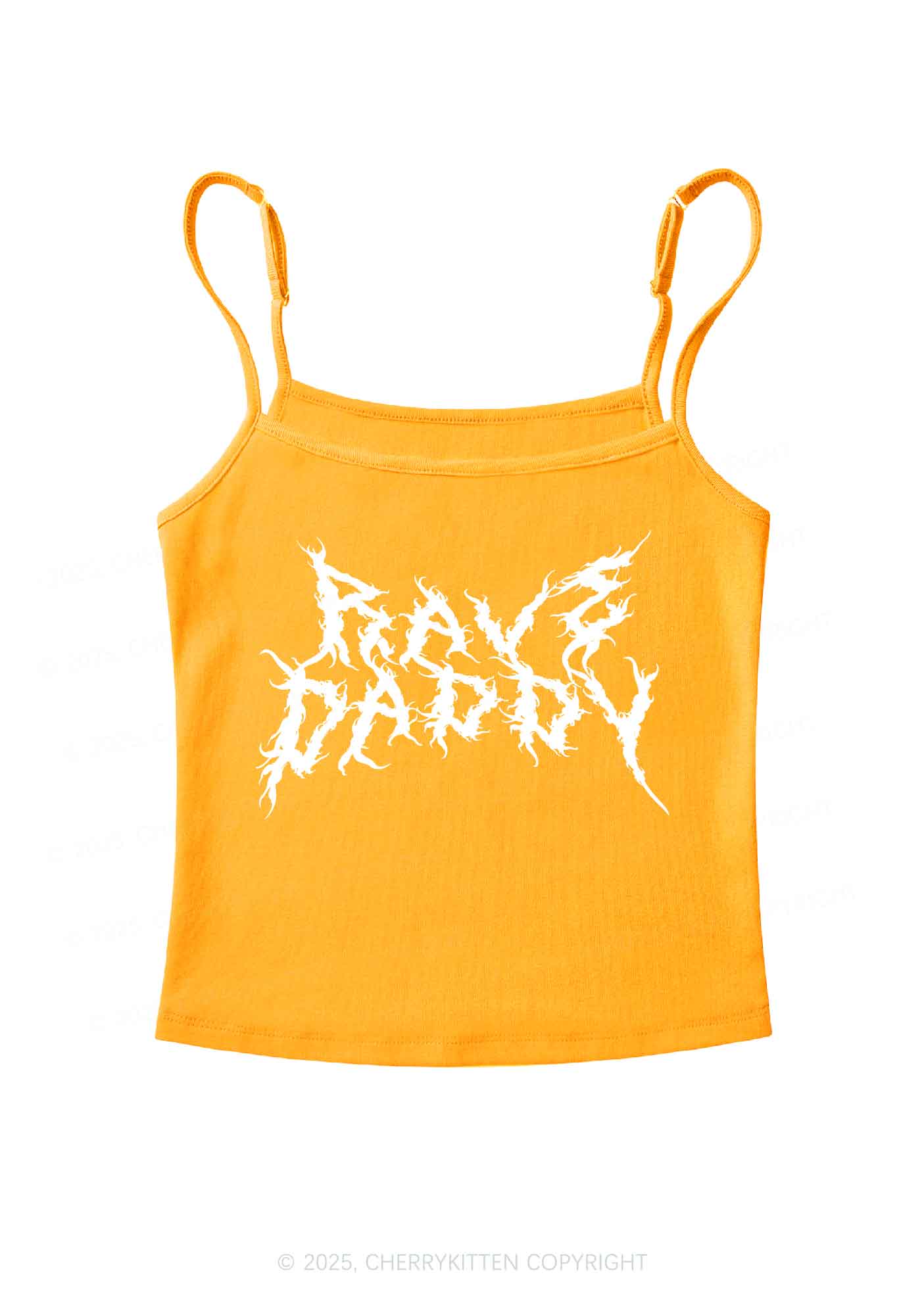 Rave Daddy Y2K Spaghetti Strap Cami Cherrykitten - Image 6