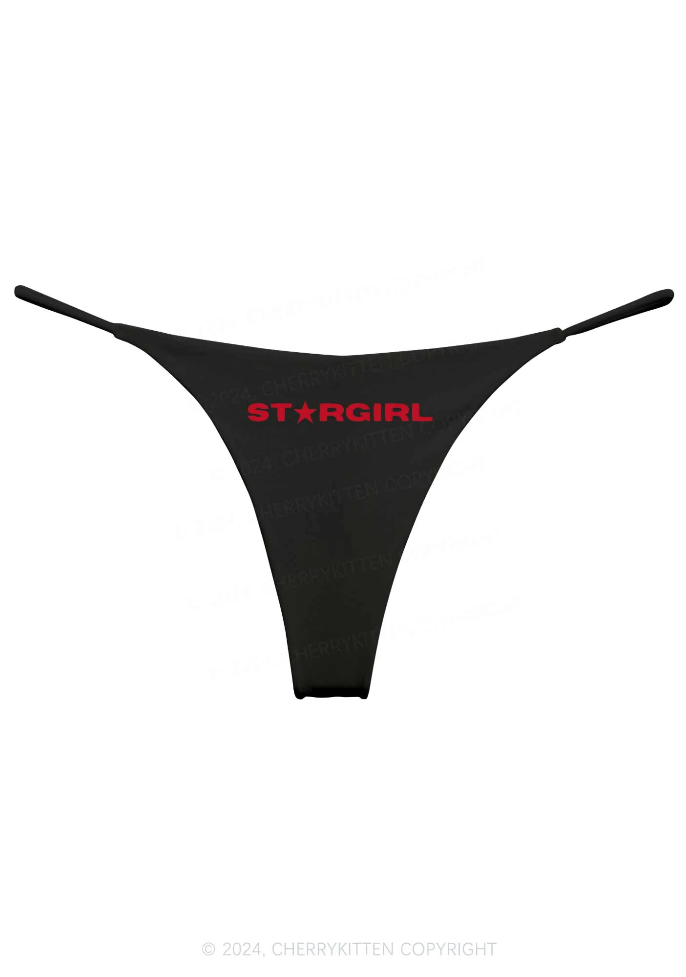 Red Stargirl Y2K Bikini String Thong Cherrykitten - Image 3