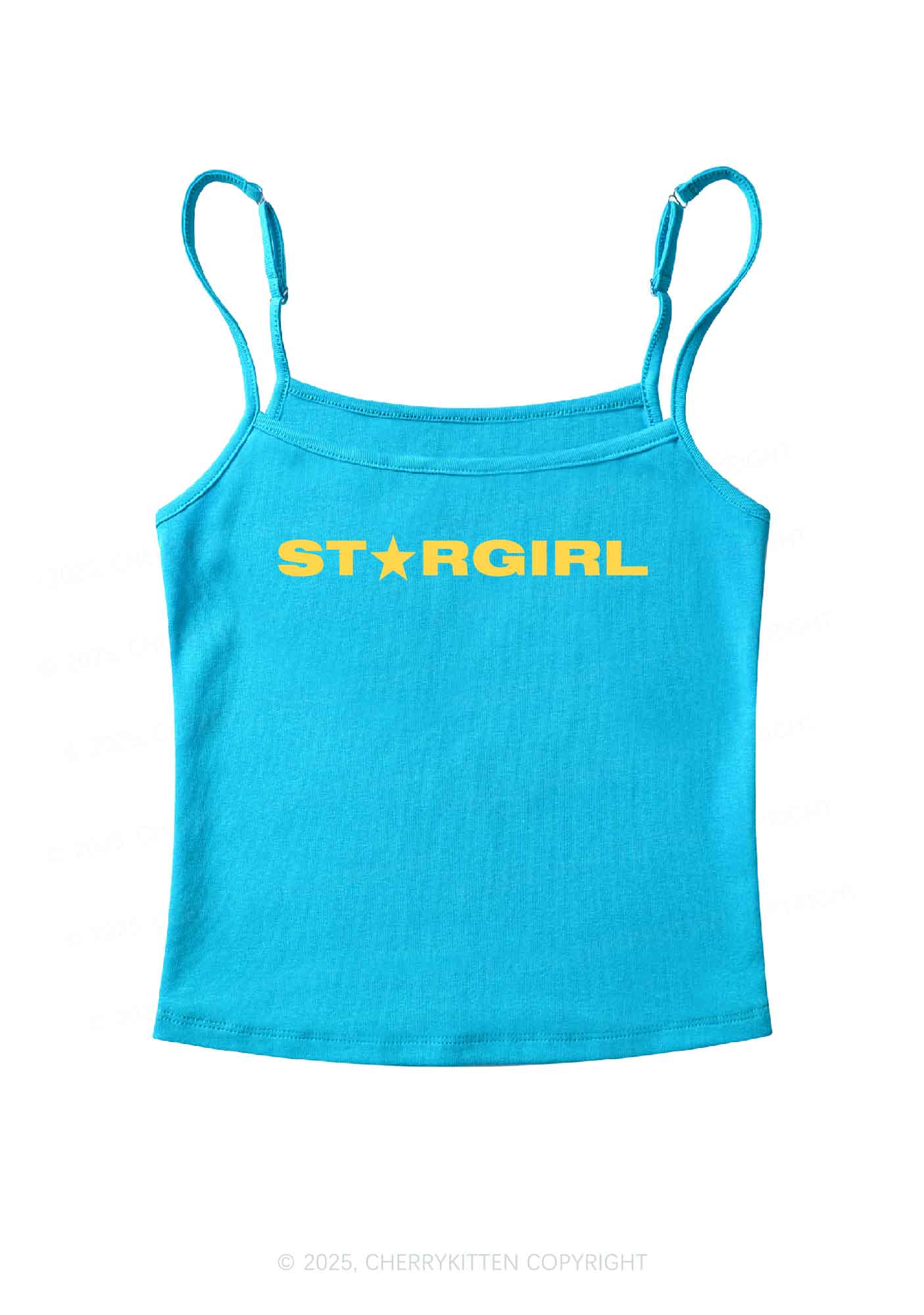 Red Stargirl Y2K Spaghetti Strap Cami Cherrykitten - Image 6