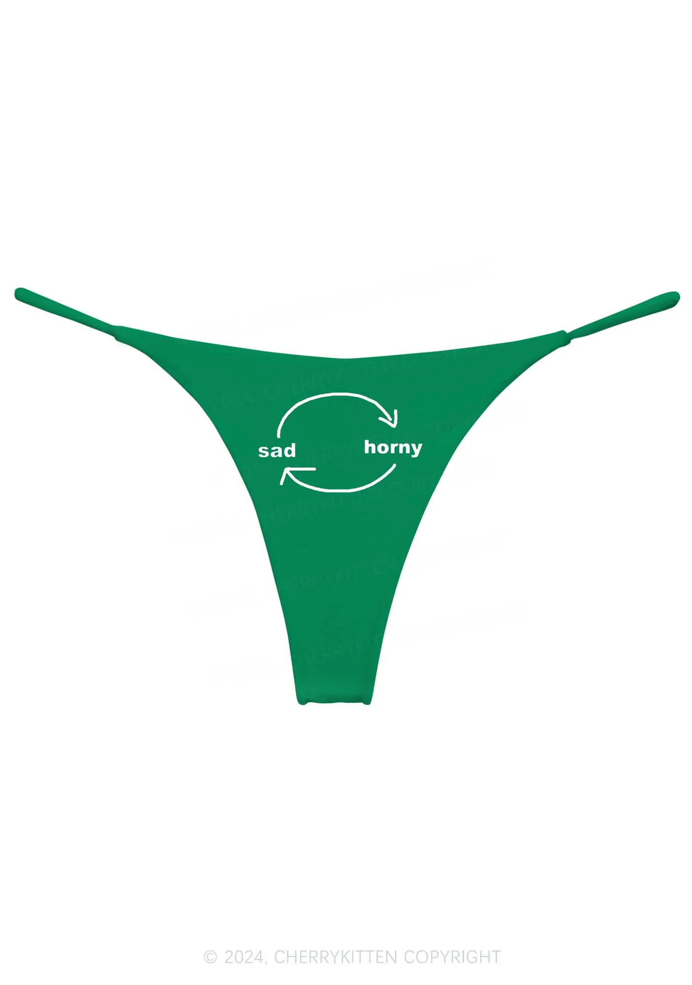 Sad Circle Y2K Bikini String Thong Cherrykitten - Image 9