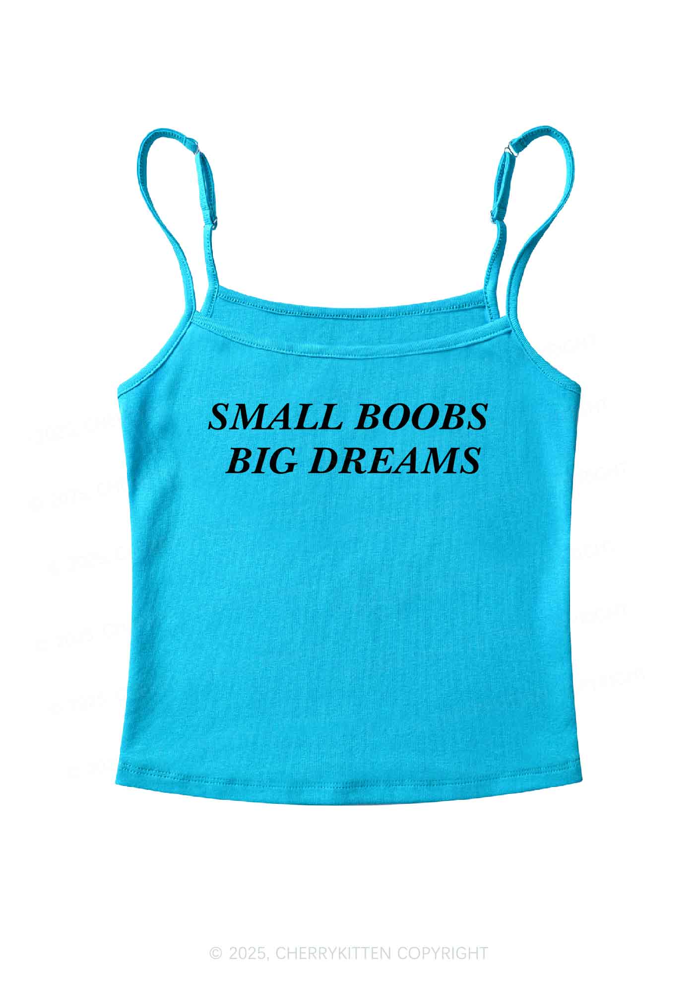 Small But Big Dreams Y2k Spaghetti Strap Cami Cherrykitten - Image 6