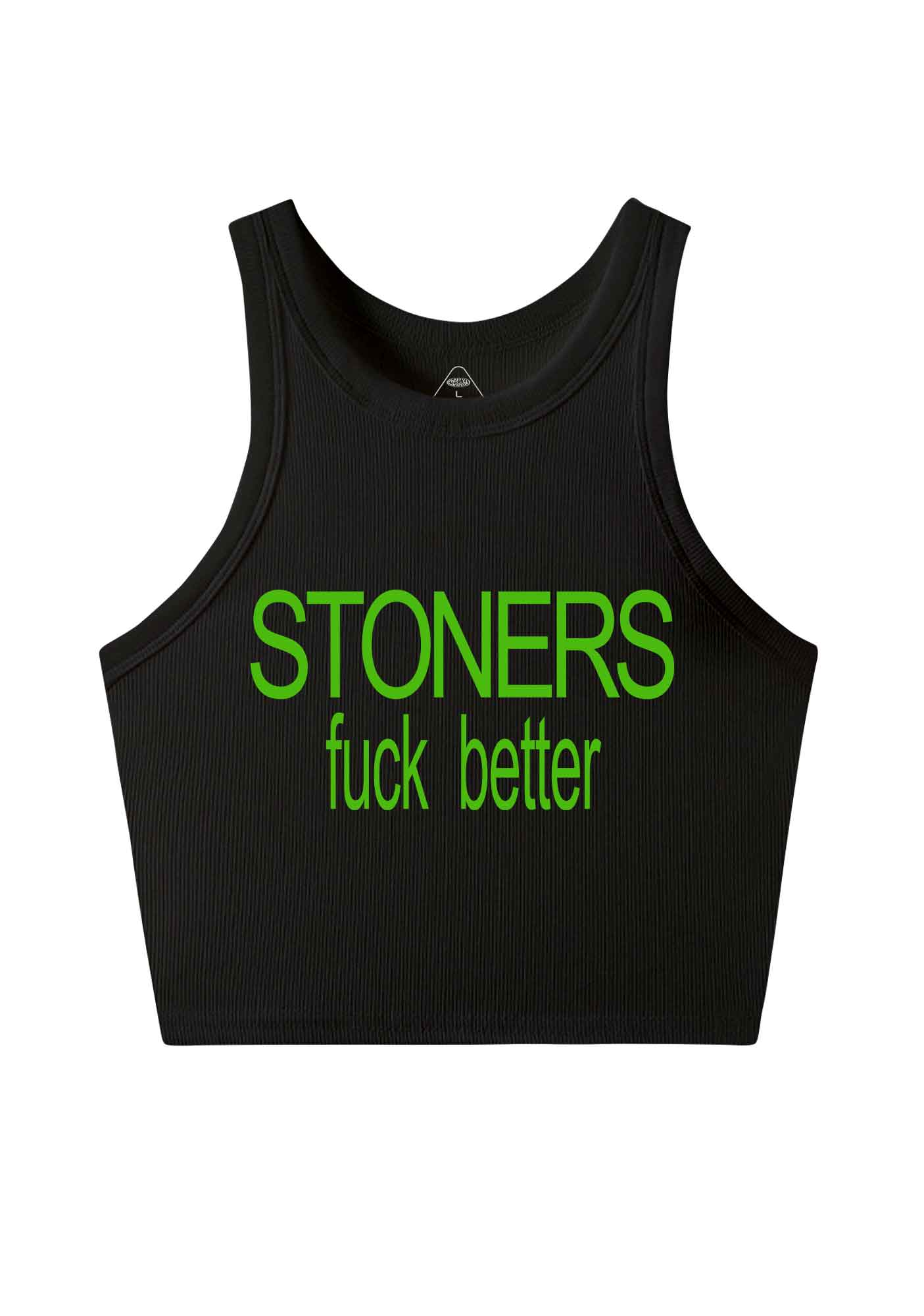 Stoners Fxxk Better Y2K Crop Tank Top Cherrykitten