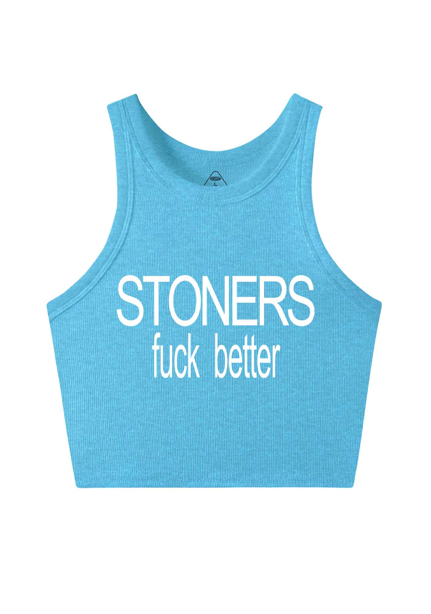 Stoners Fxxk Better Y2K Crop Tank Top Cherrykitten - Image 6