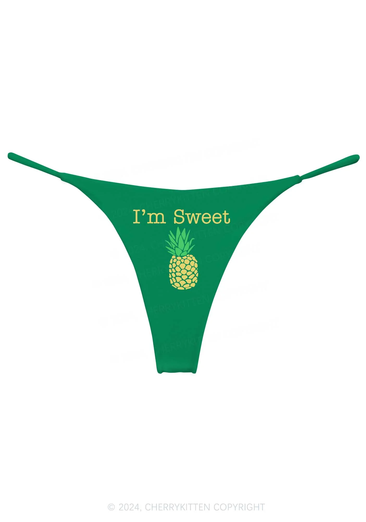 Sweet Pineapple Y2K Bikini String Thong Cherrykitten - Image 10
