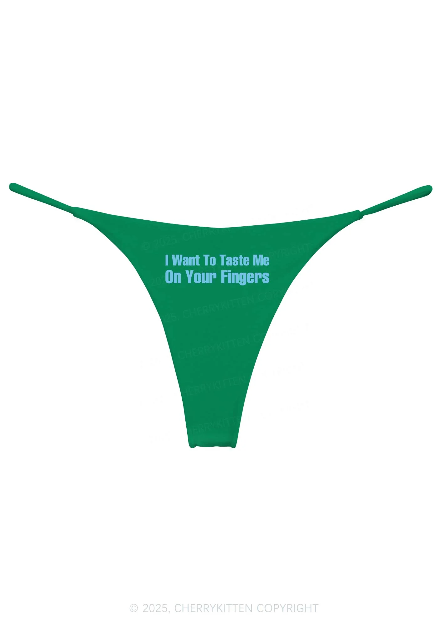 Taste Me On Fingers Y2K Bikini String Thong Cherrykitten - Image 9