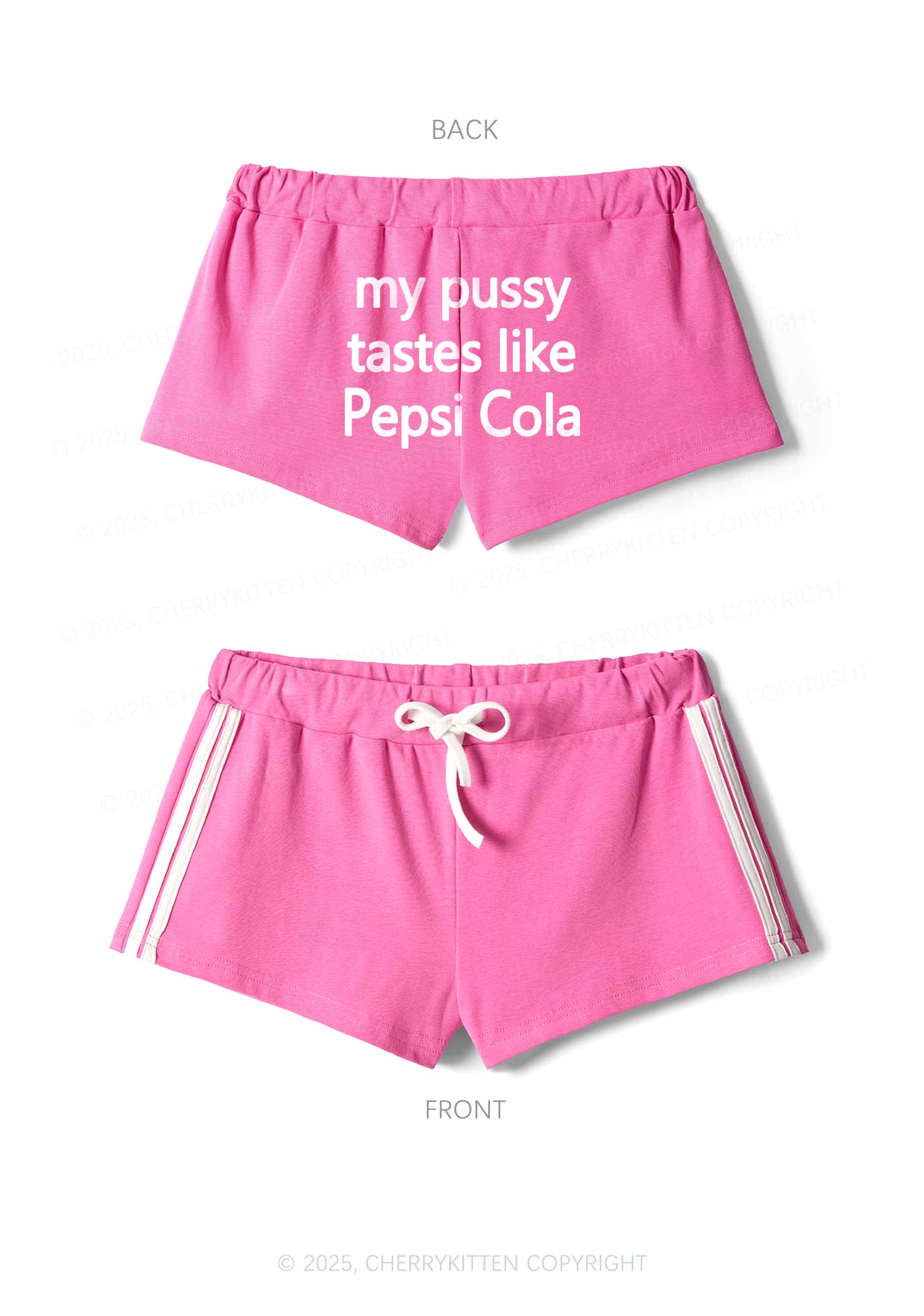 Tastes Like Cola Y2K Drawstring Mini Shorts Cherrykitten