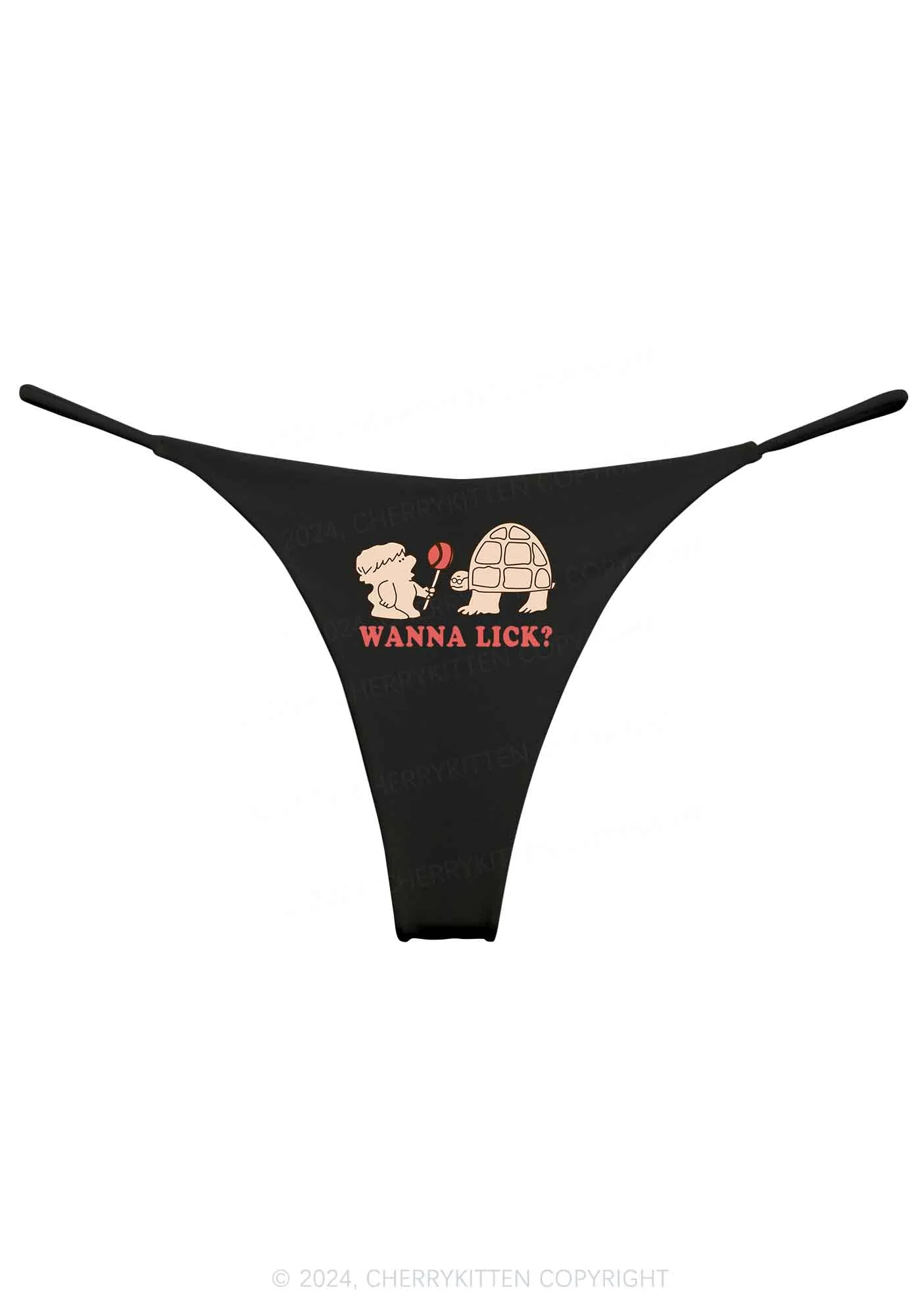 Wanna Lick Lollipop Y2K Bikini String Thong Cherrykitten - Image 5