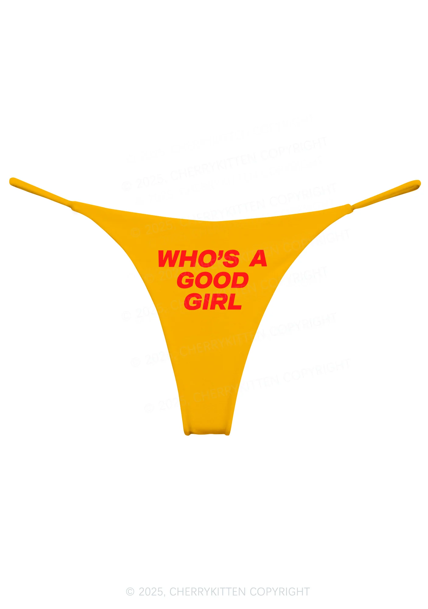 Whos A Good Girl Y2K Bikini String Thong Cherrykitten - Image 7
