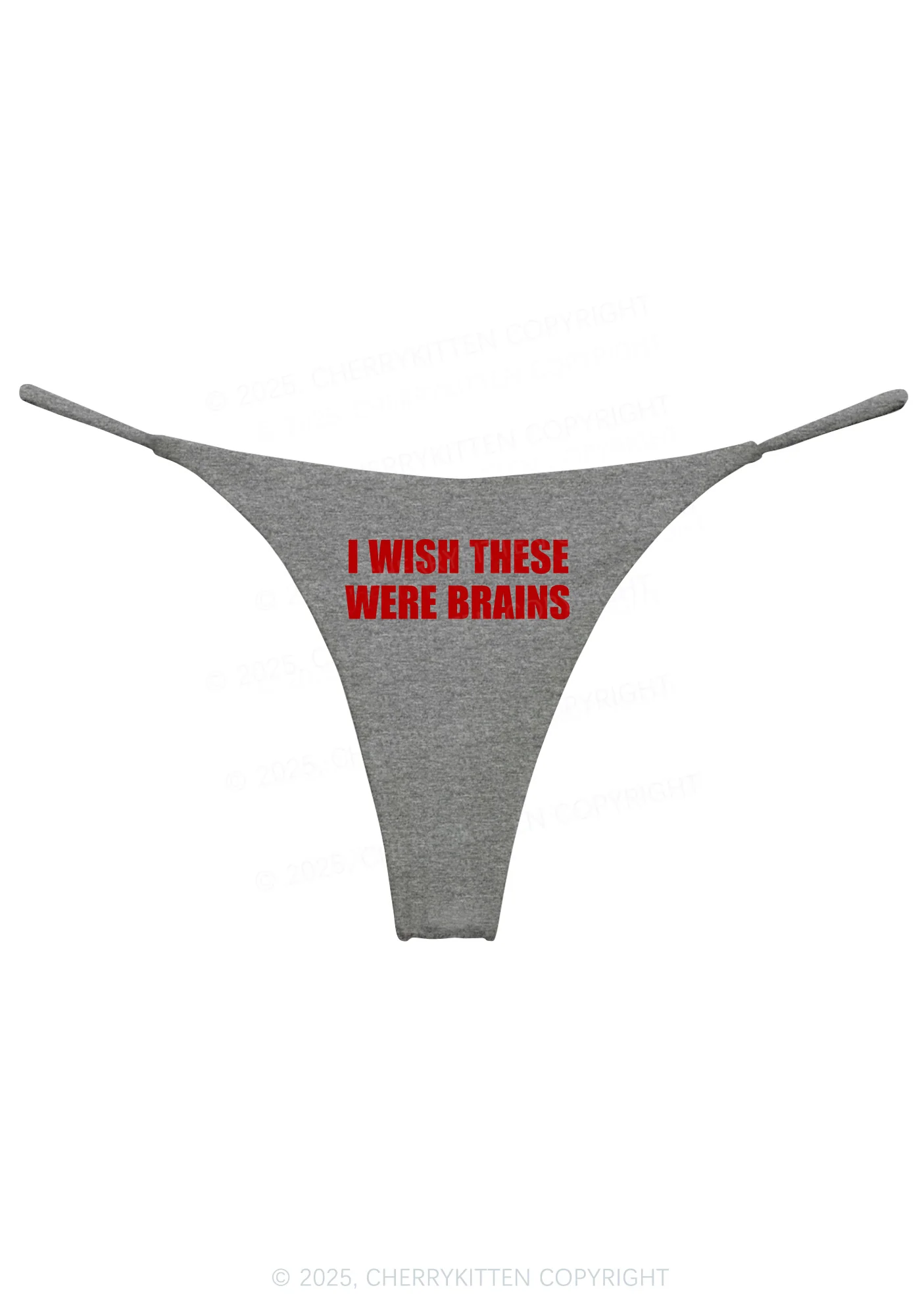 Wish These Were Brains Y2K Bikini String Thong Cherrykitten - Image 9