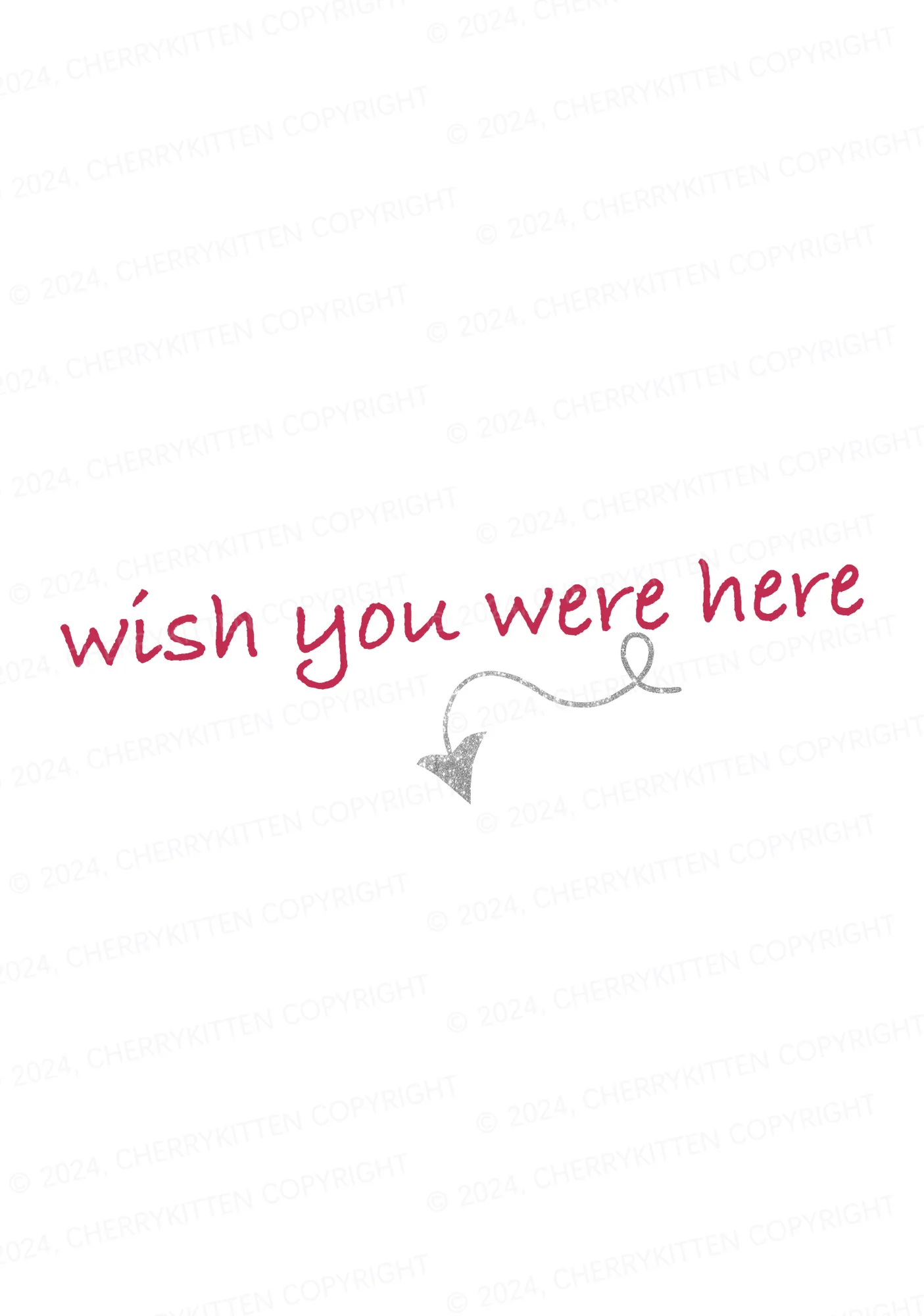Wish You Were Here Y2K Flat String Thong Cherrykitten - Image 2