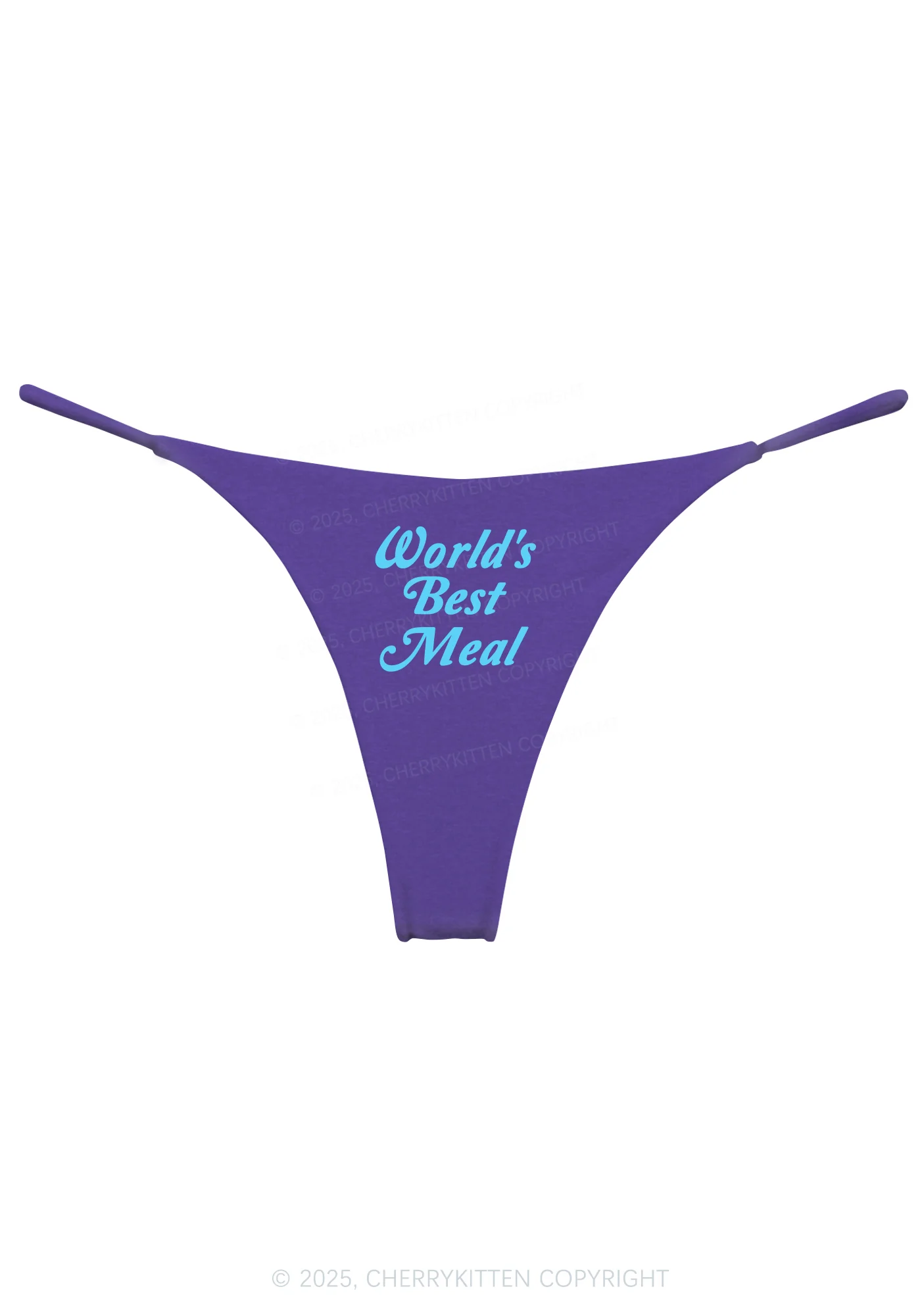 Worlds Best Meal Y2K Bikini String Thong Cherrykitten - Image 7