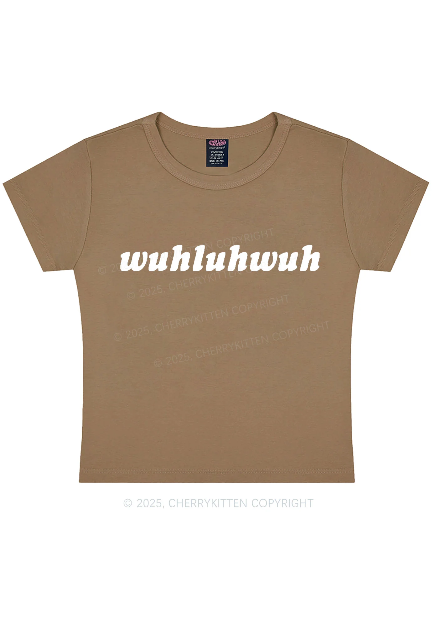 Wuhluhwuh Pride Y2K Baby Tee Cherrykitten - Image 10