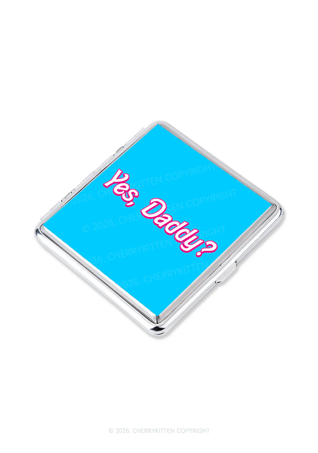 Yes Daddy Valentine's Day Y2K Cigarette Case Cherrykitten